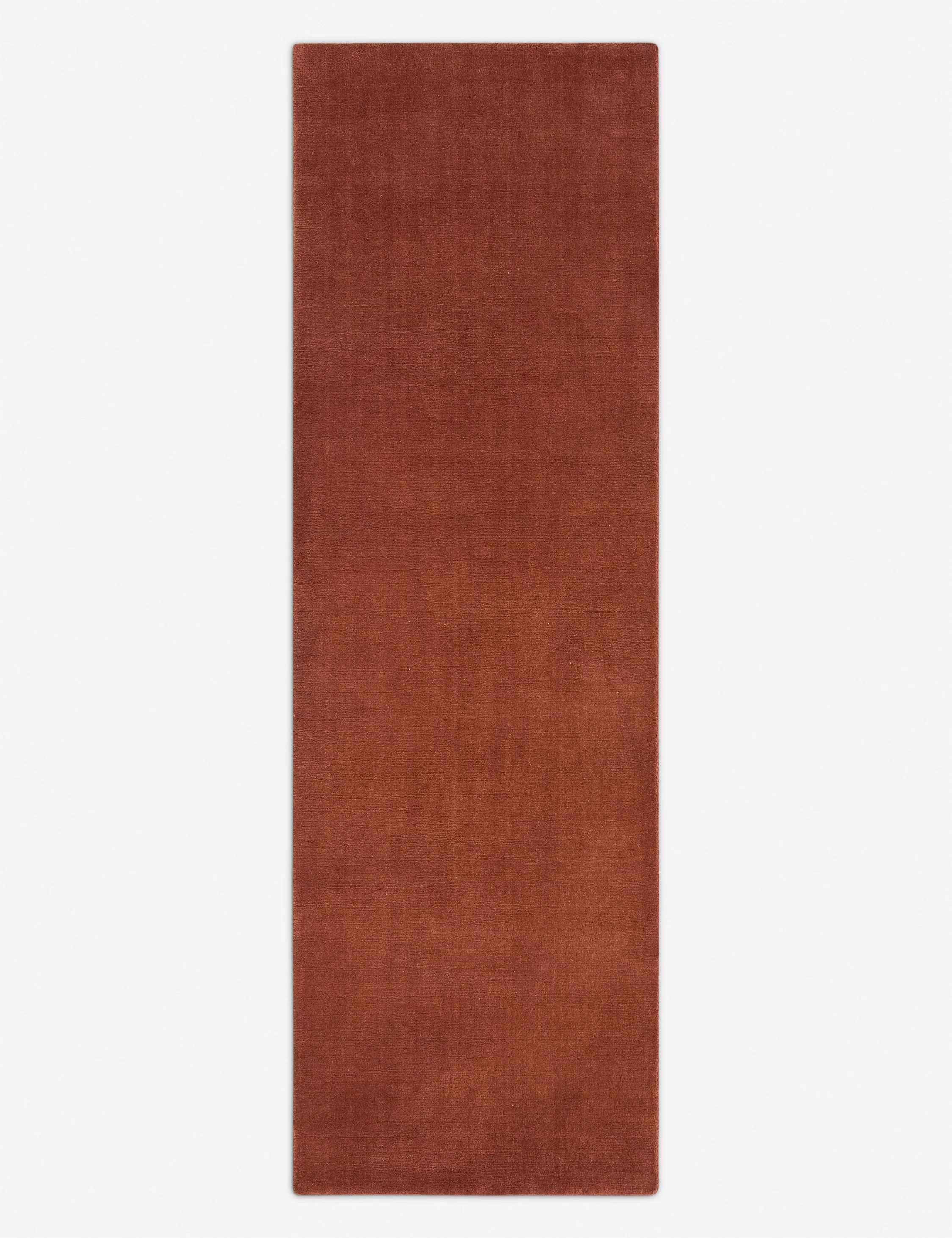 Perenne Hand-Loomed Wool Rug Swatch, Aged Rust - Image 5