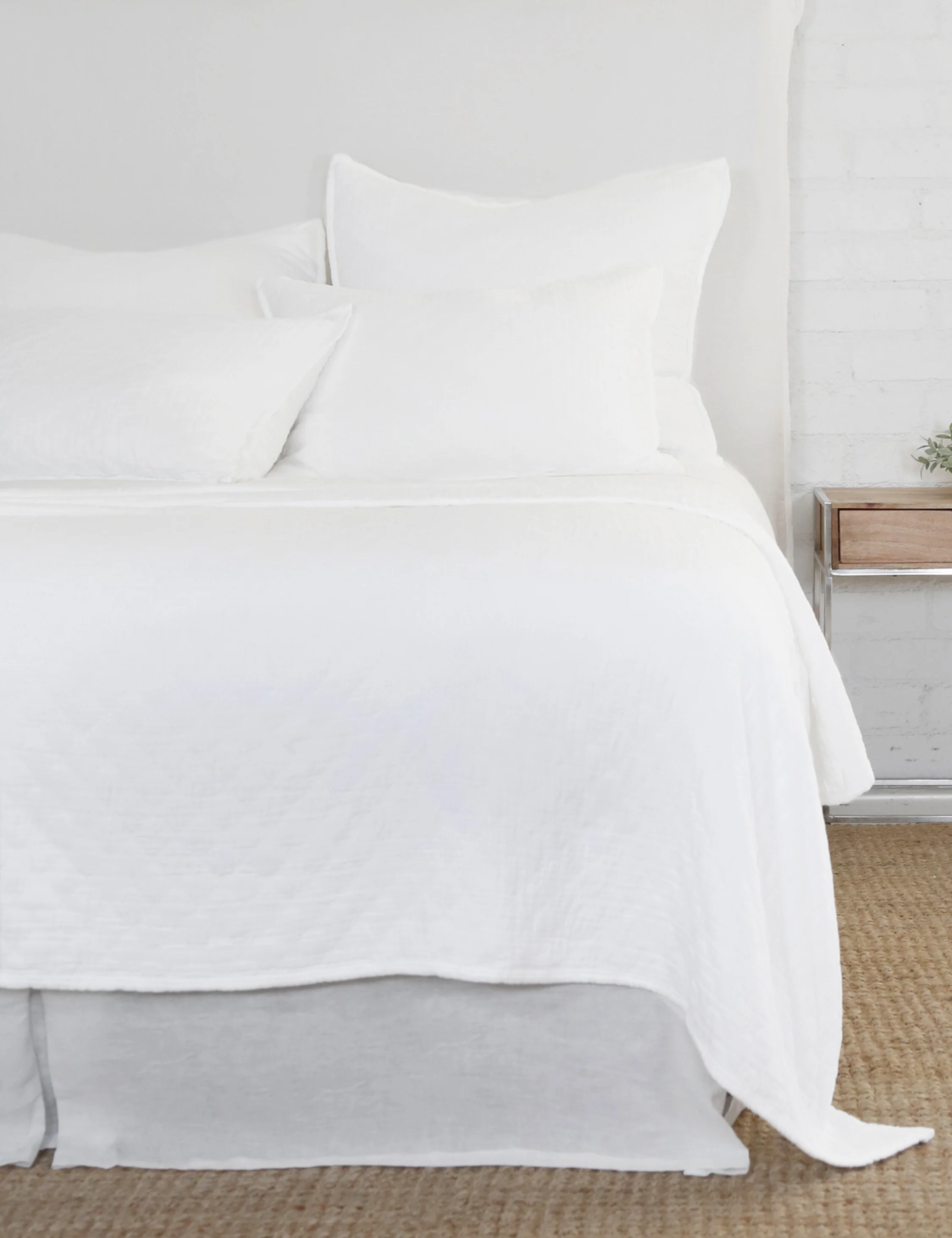 Ojai Cotton Matelasse Euro Sham by Pom Pom at Home - Image 8