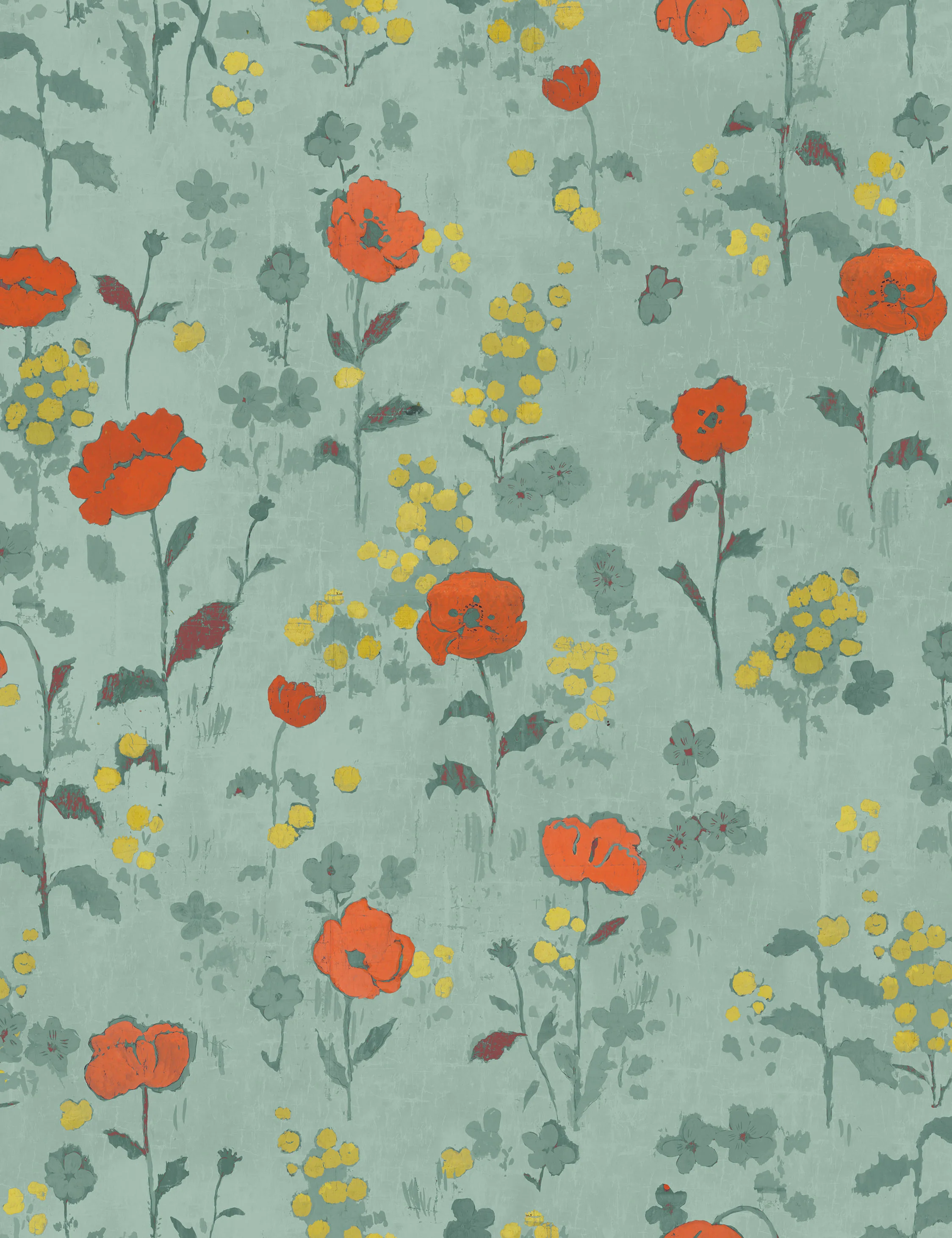 Poppies Wallpaper by Paule Marrot - Image 4