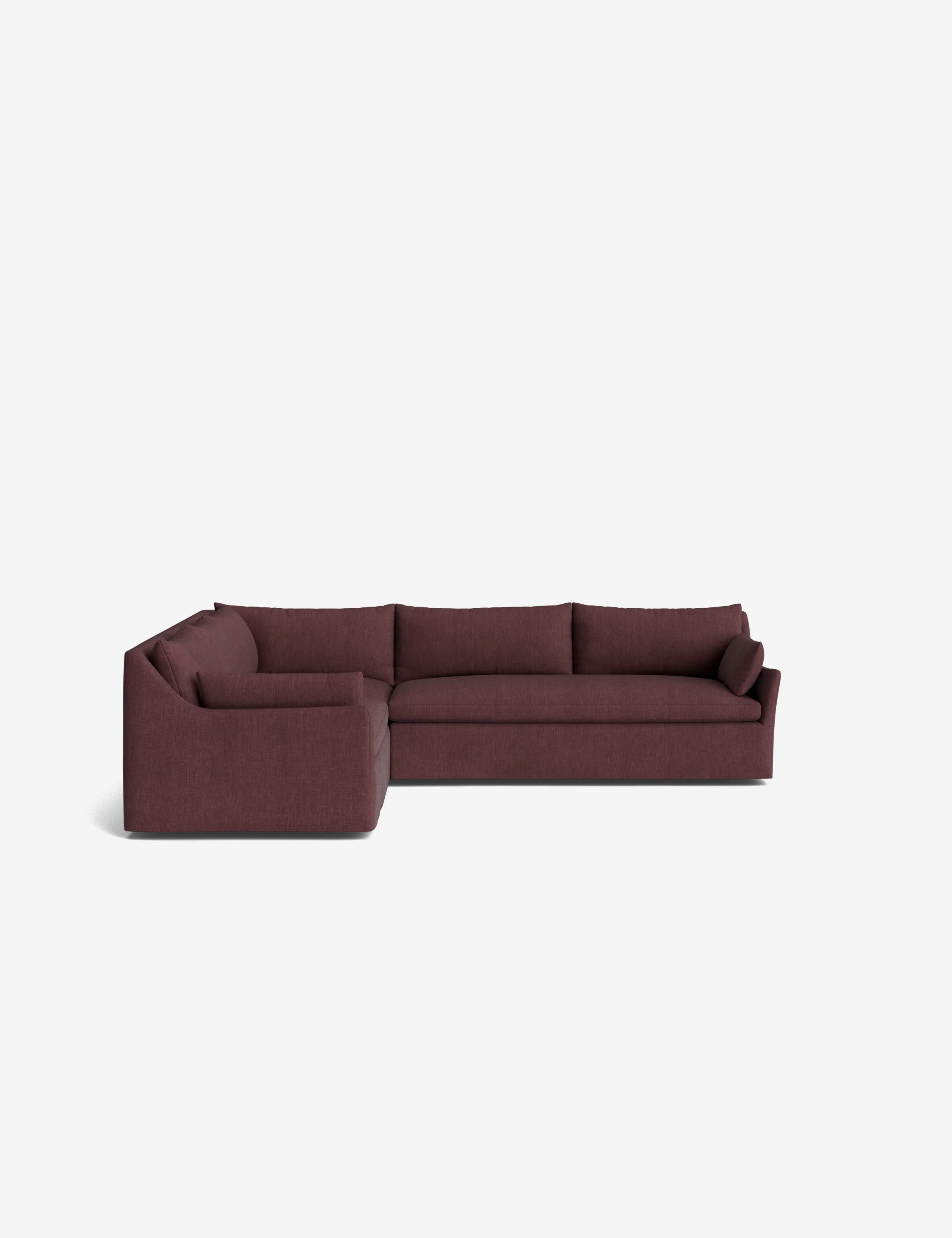 Portola Luxe Depth Slipcover Corner Sectional Sofa - Image 46
