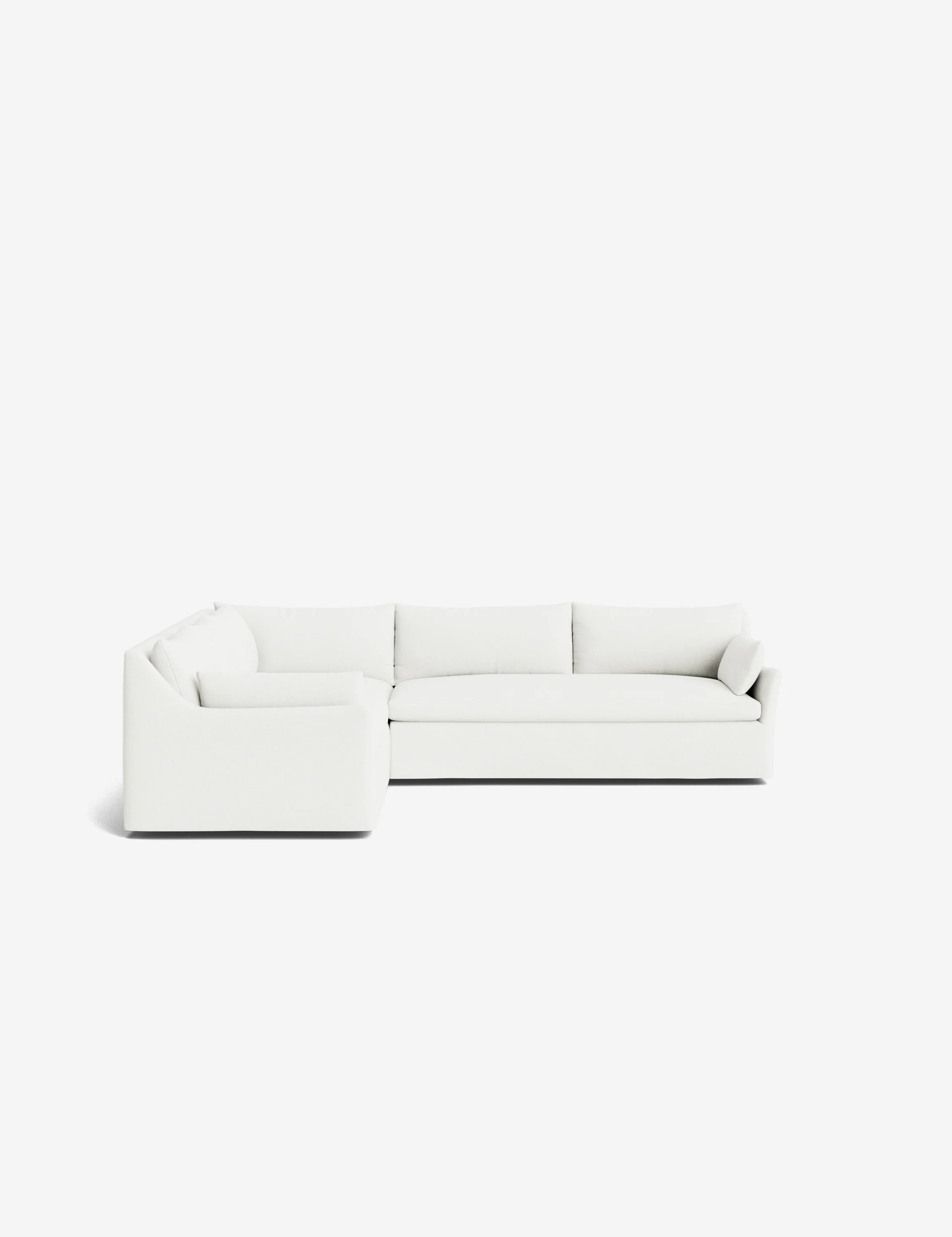 Portola Luxe Depth Slipcover Corner Sectional Sofa - Image 70