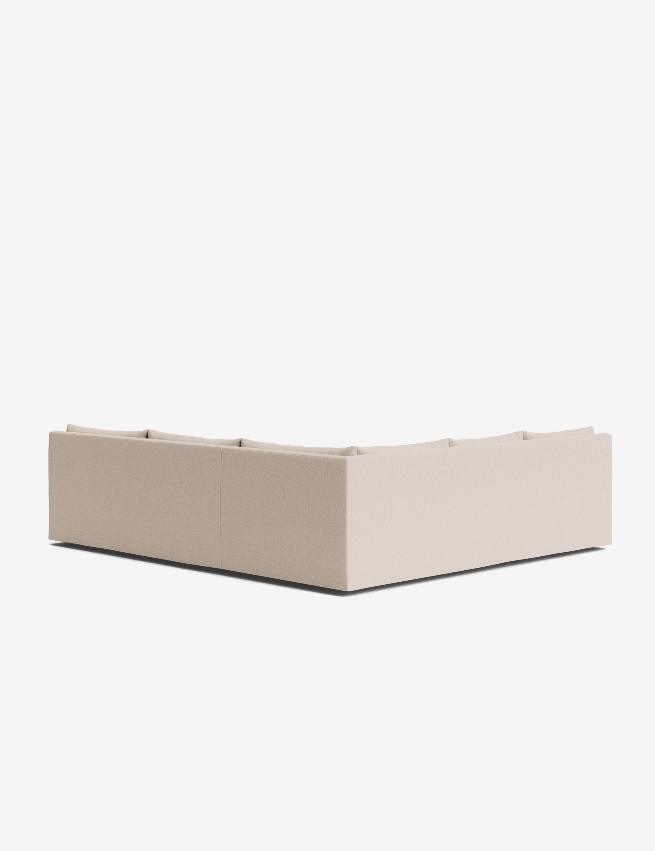 Portola Luxe Depth Slipcover Corner Sectional Sofa - Image 74