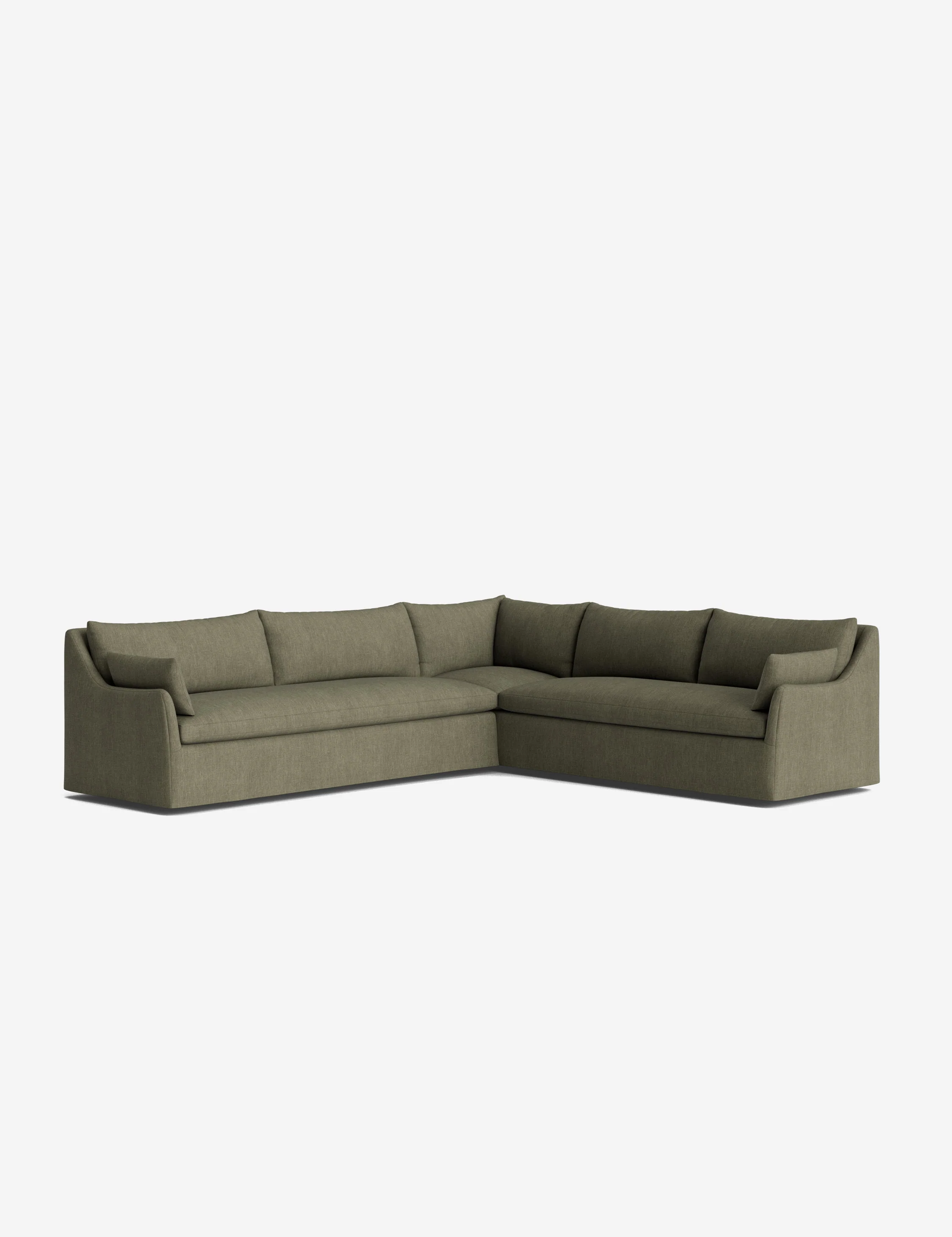 Portola Slipcover Corner Sectional Sofa - Image 159