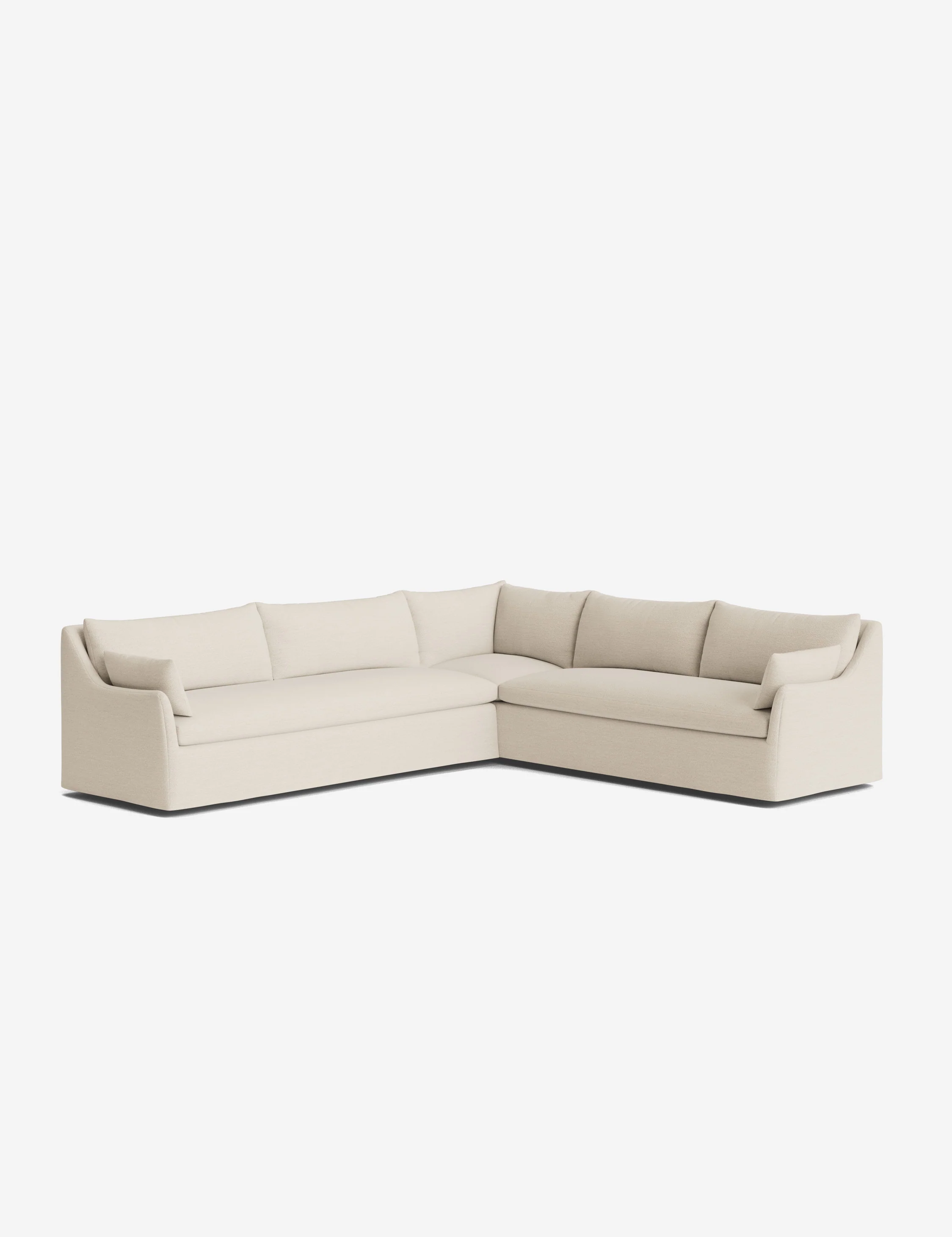 Portola Slipcover Corner Sectional Sofa - Image 64