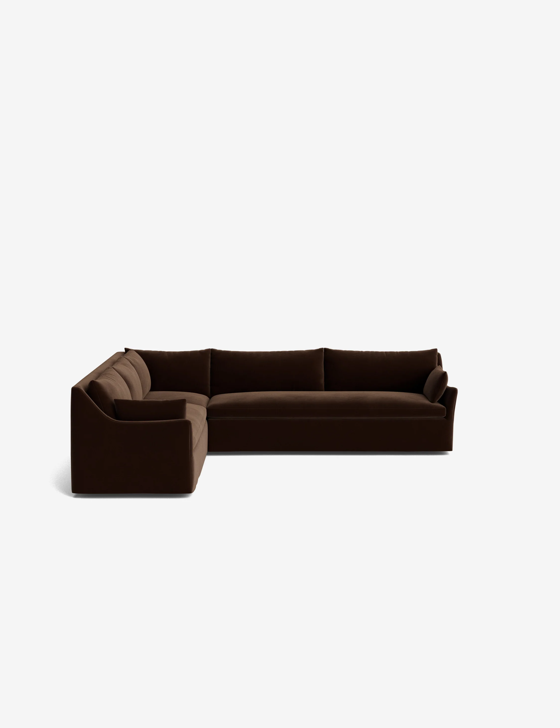Portola Slipcover Corner Sectional Sofa - Image 87