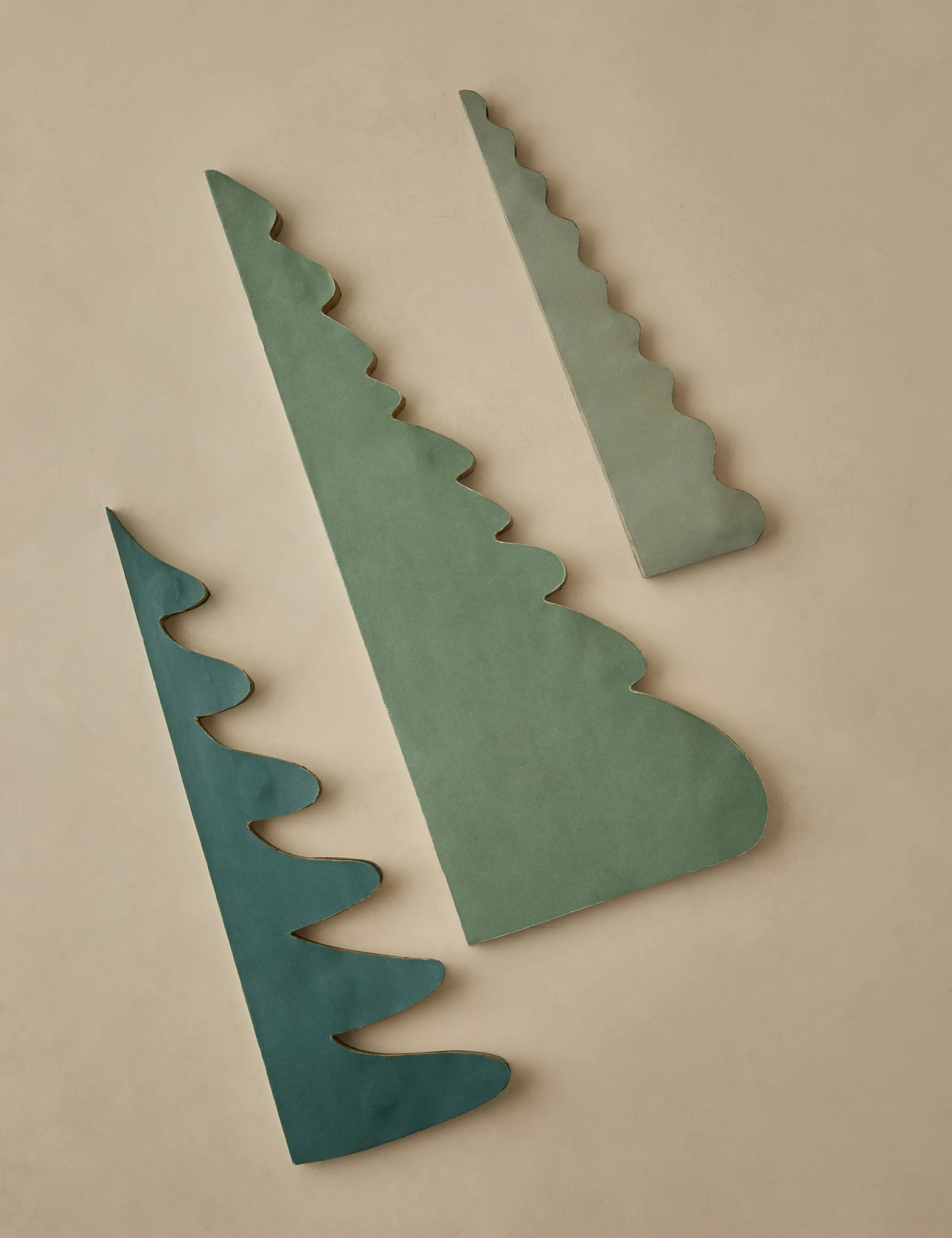 Revel Paper Mantel Trees (set of 3) - Image 5