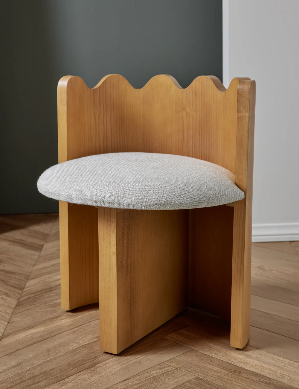 Ripple Accent Chair Collection Wood Swatch - Image 3