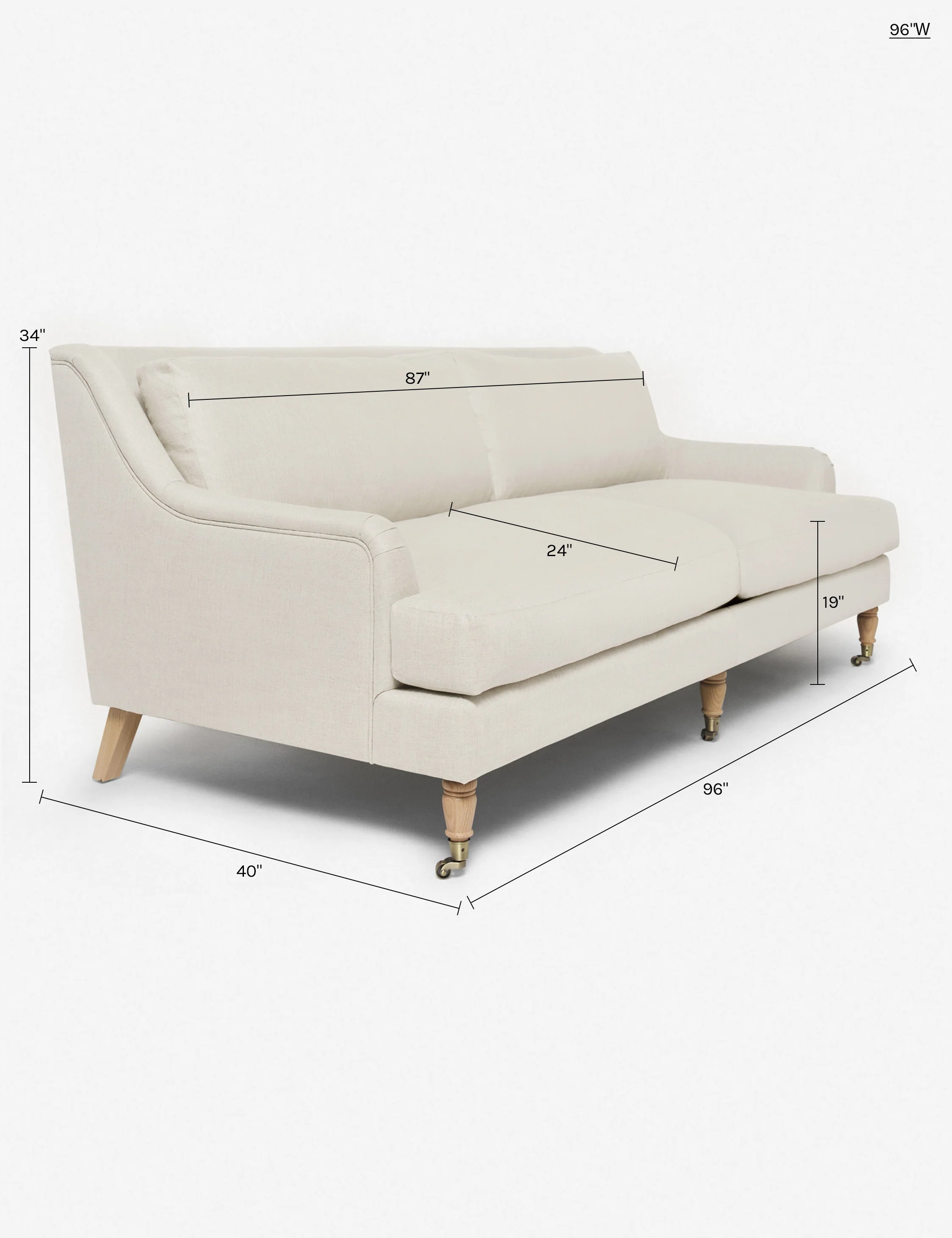 Rivington Sofa by Ginny Macdonald - Image 233