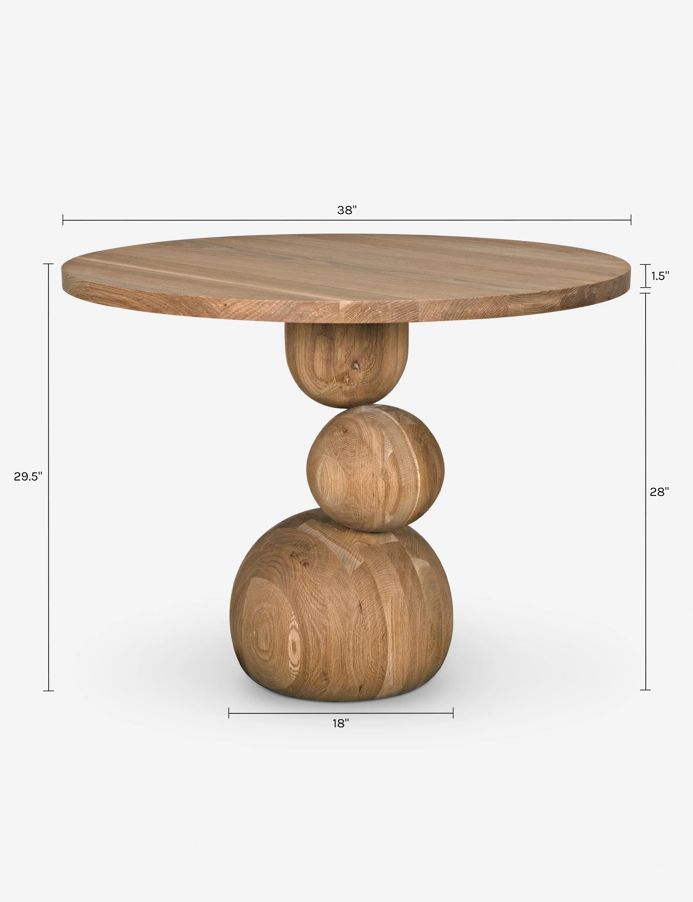 Roark Round Dining Table - Image 3