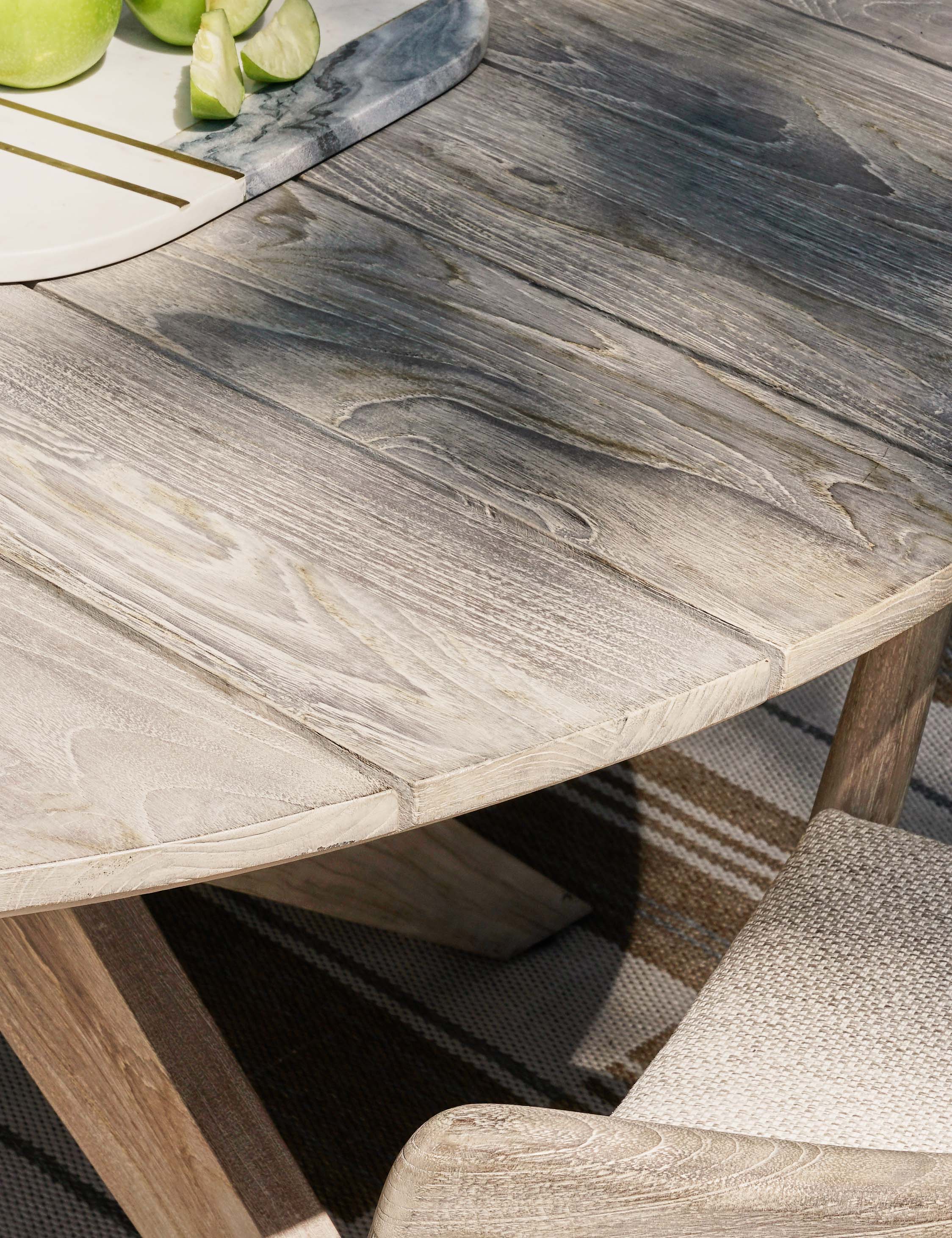 Rosetta Indoor / Outdoor Round Dining Table - Image 4