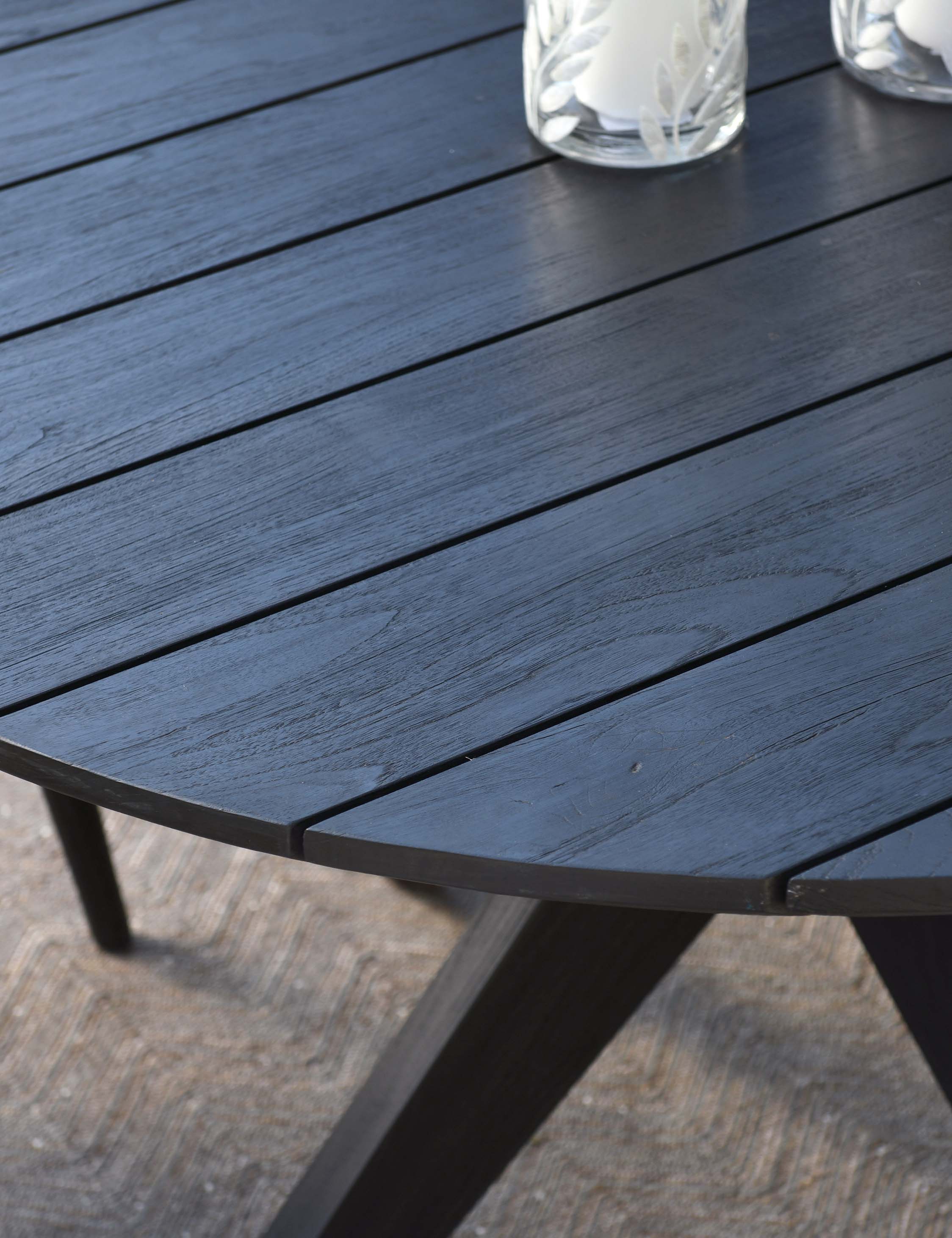 Rosetta Indoor / Outdoor Round Dining Table - Image 9