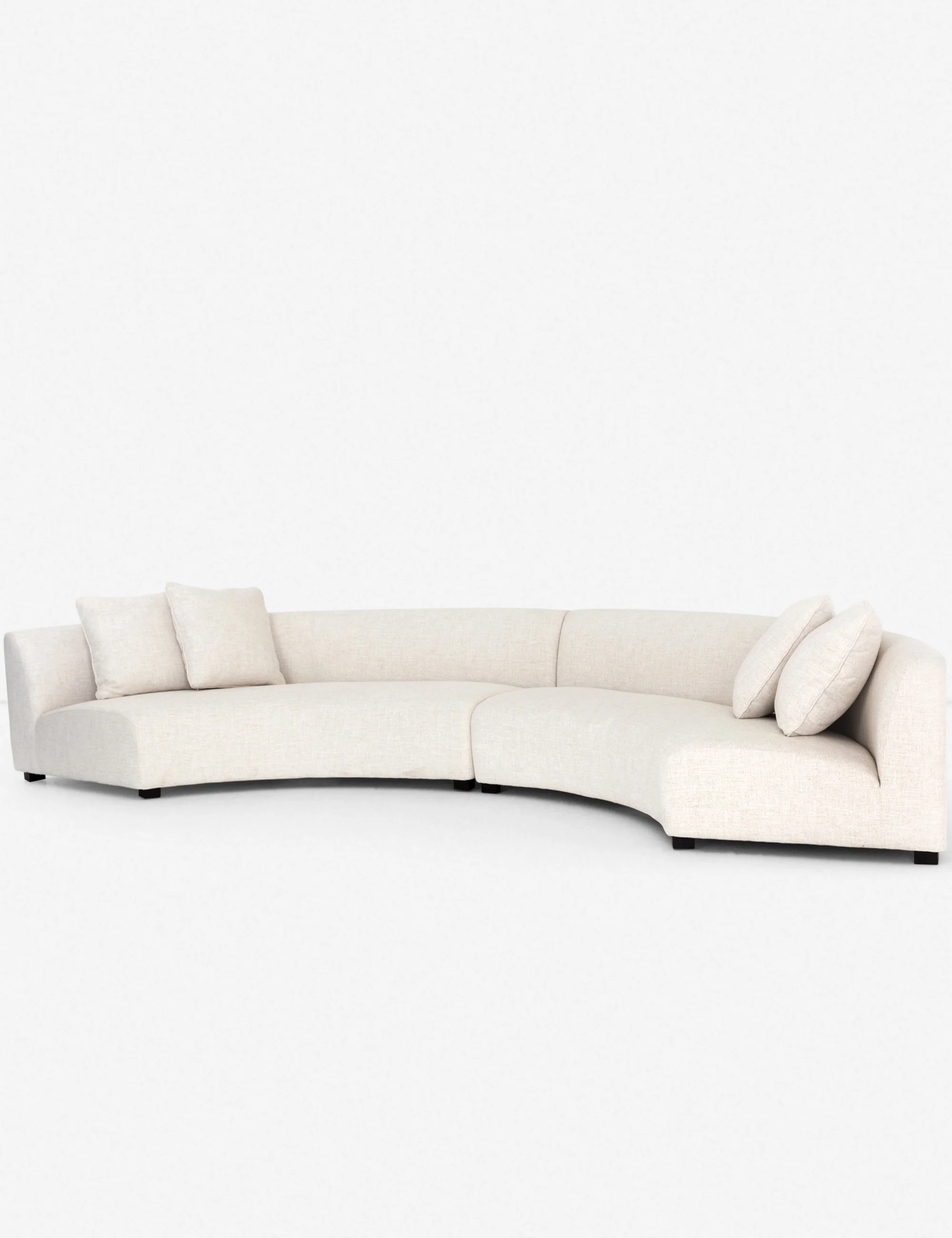 Saban 2-Piece Curved Sectional Sofa - Image 12