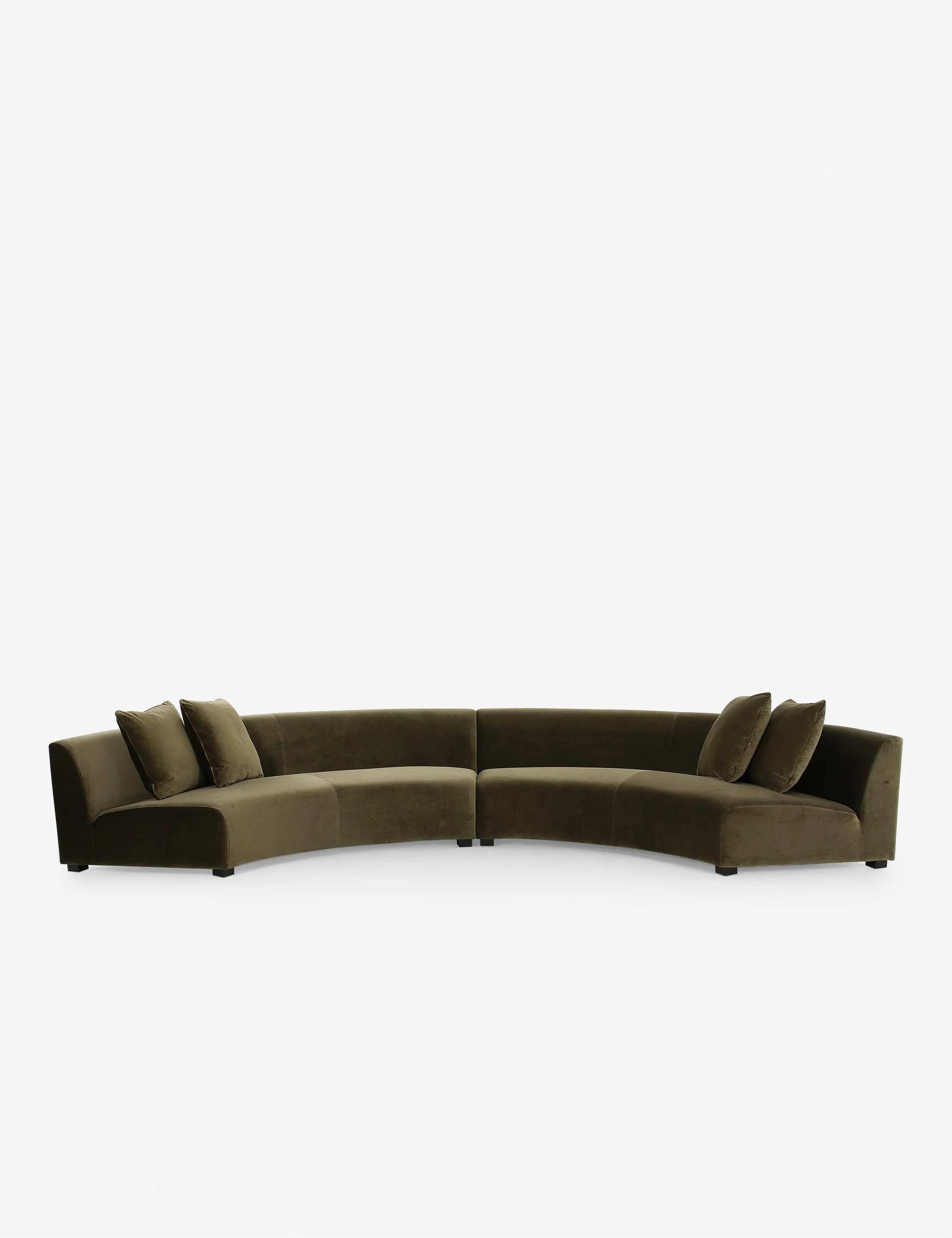 Saban 2-Piece Curved Sectional Sofa - Image 3