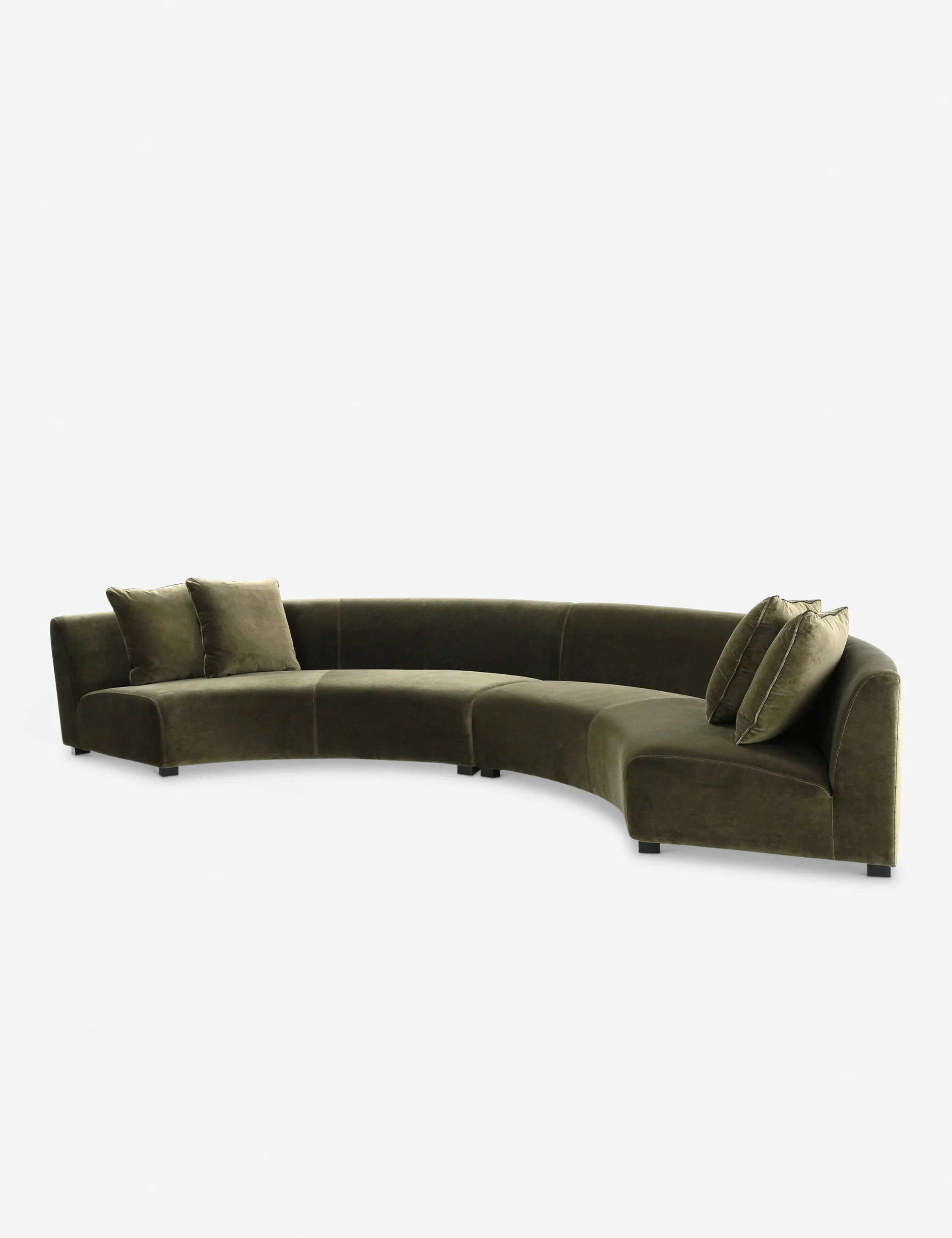 Saban 2-Piece Curved Sectional Sofa - Image 4