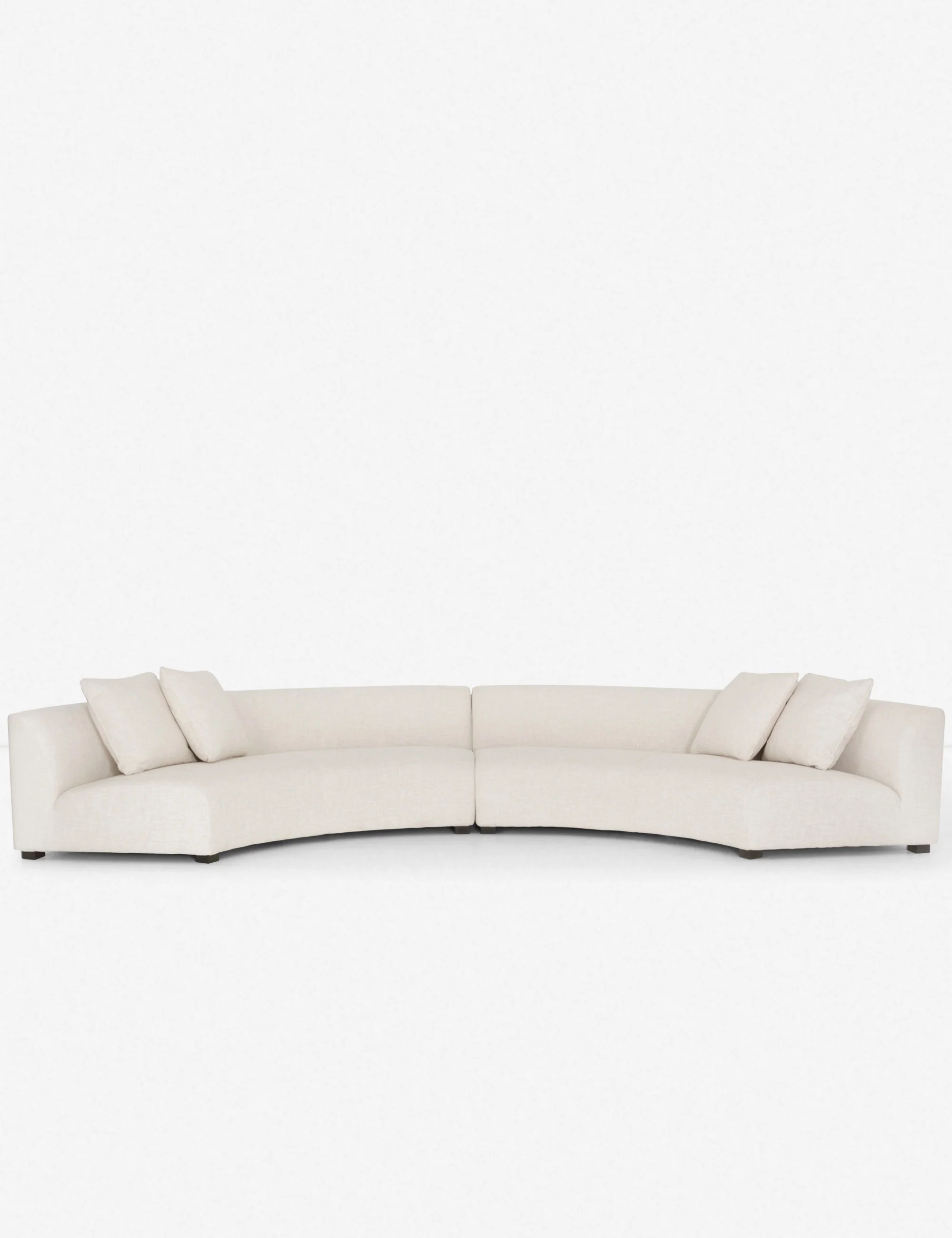 Saban 2-Piece Curved Sectional Sofa - Image 9