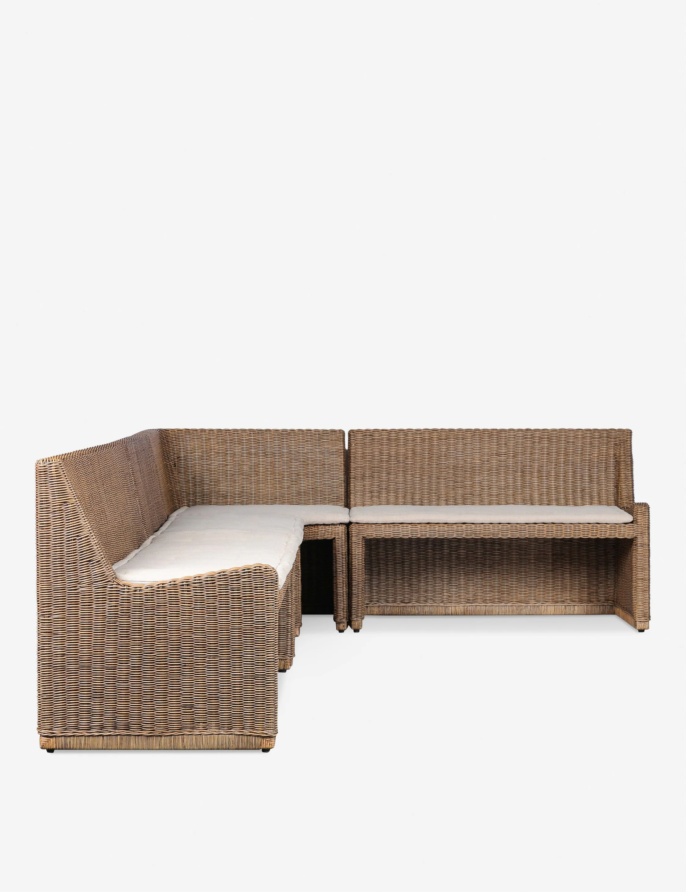 Senna L-Shape Dining Banquette by Amber Lewis x Four Hands - Image 4
