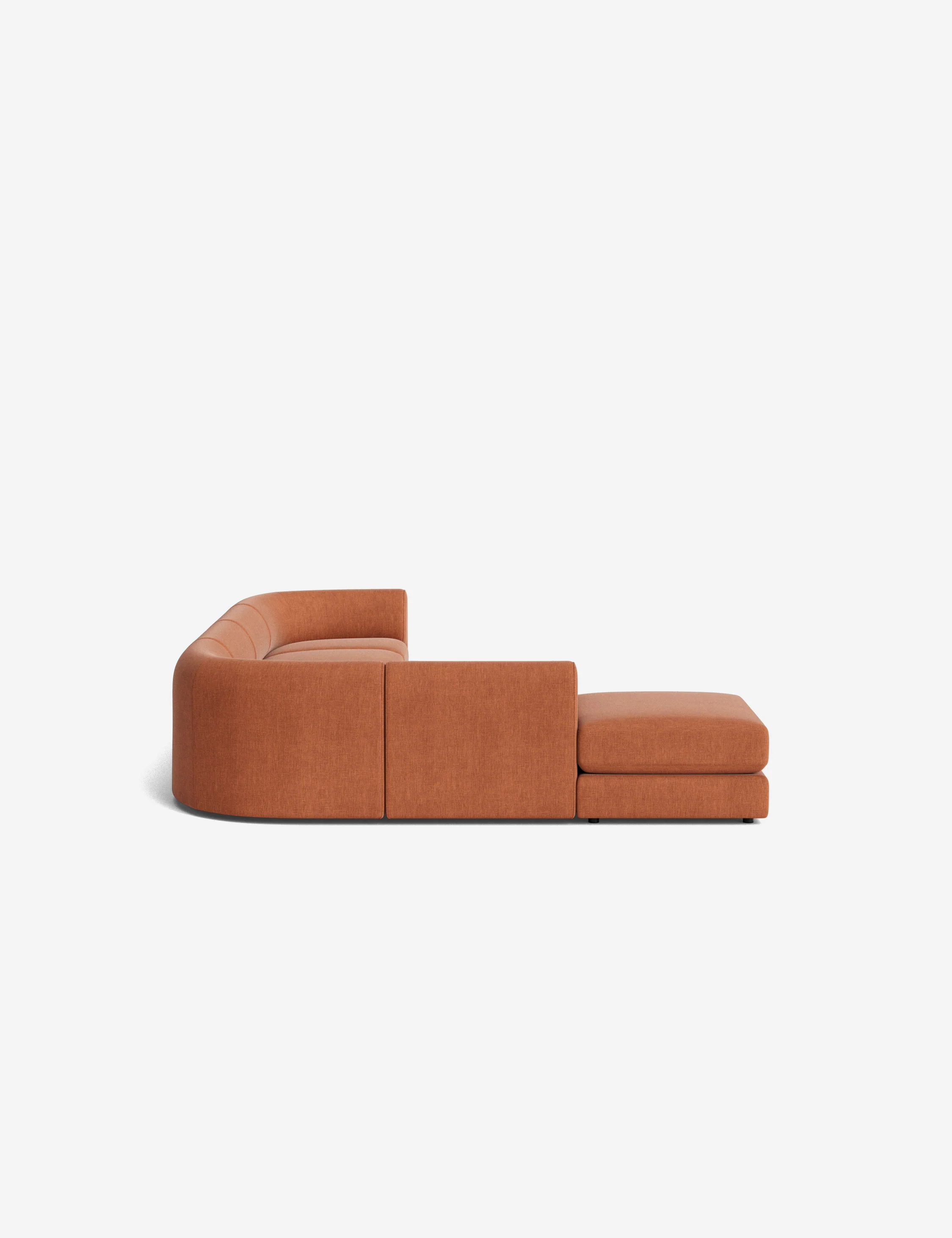 Sergio Modular Corner Sectional Sofa With Ottoman - Image 235