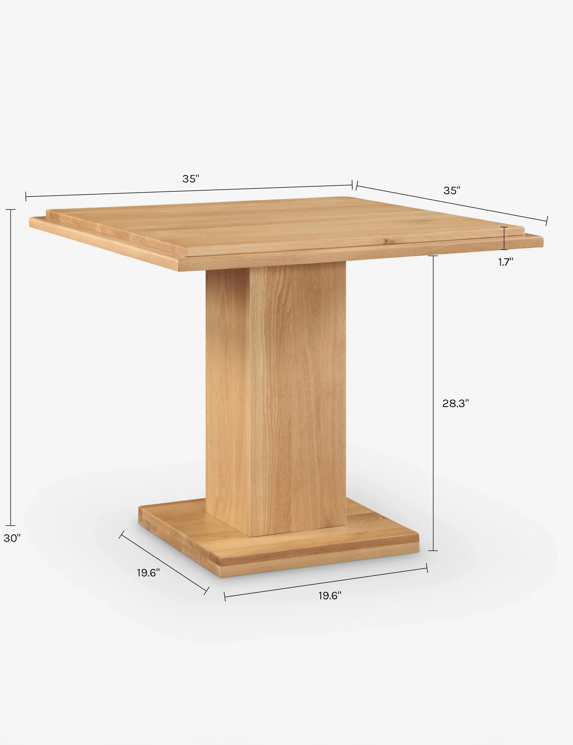 Severo Square Bistro Table - Image 13