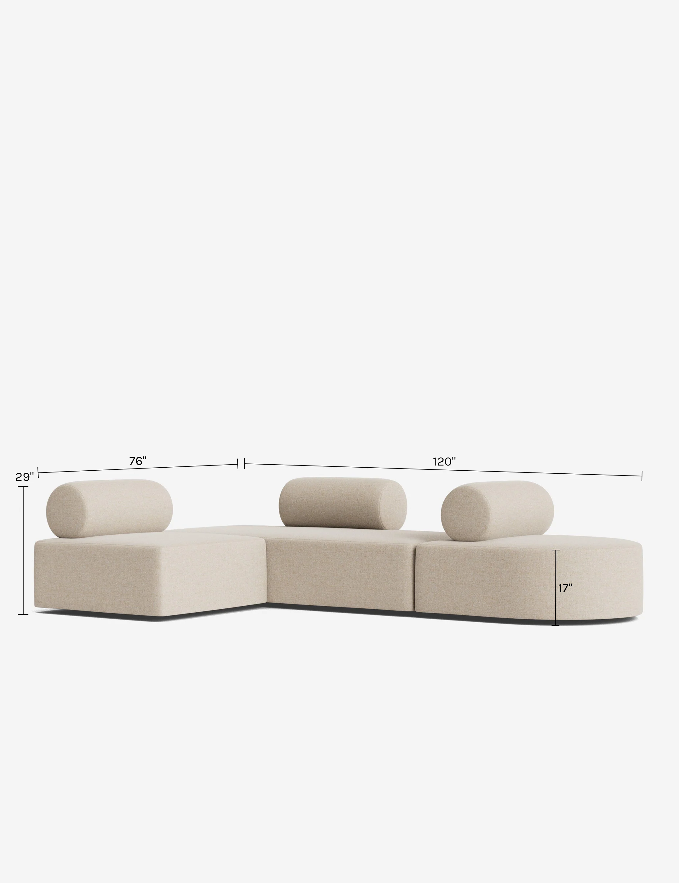 Sloman Modular 3-Piece Sectional Sofa - Image 208