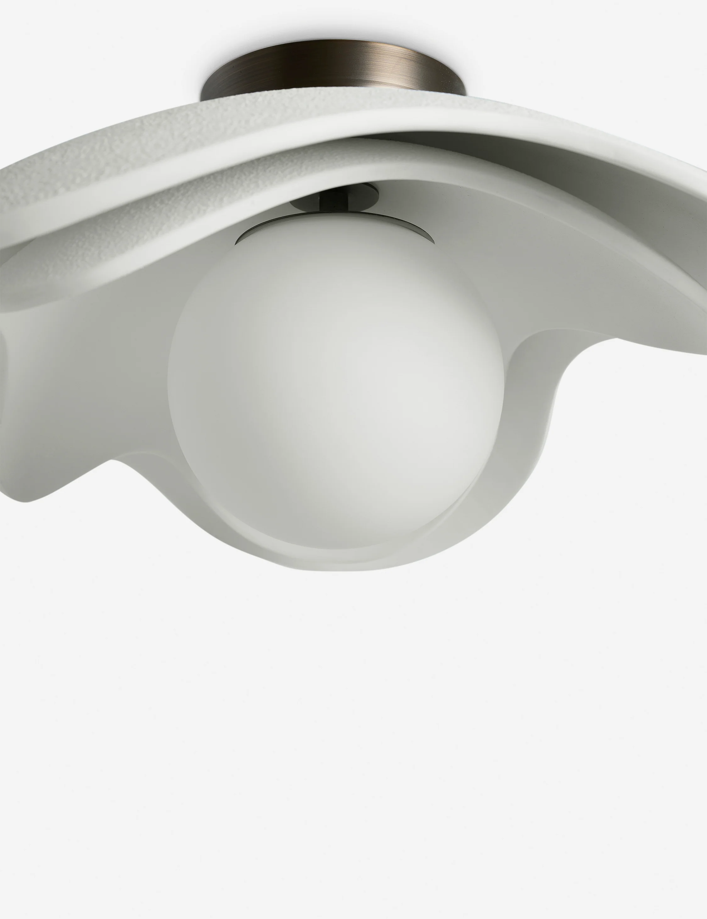 Soft Petal Flush Mount Light by Lolly Lolly Ceramics - Image 5