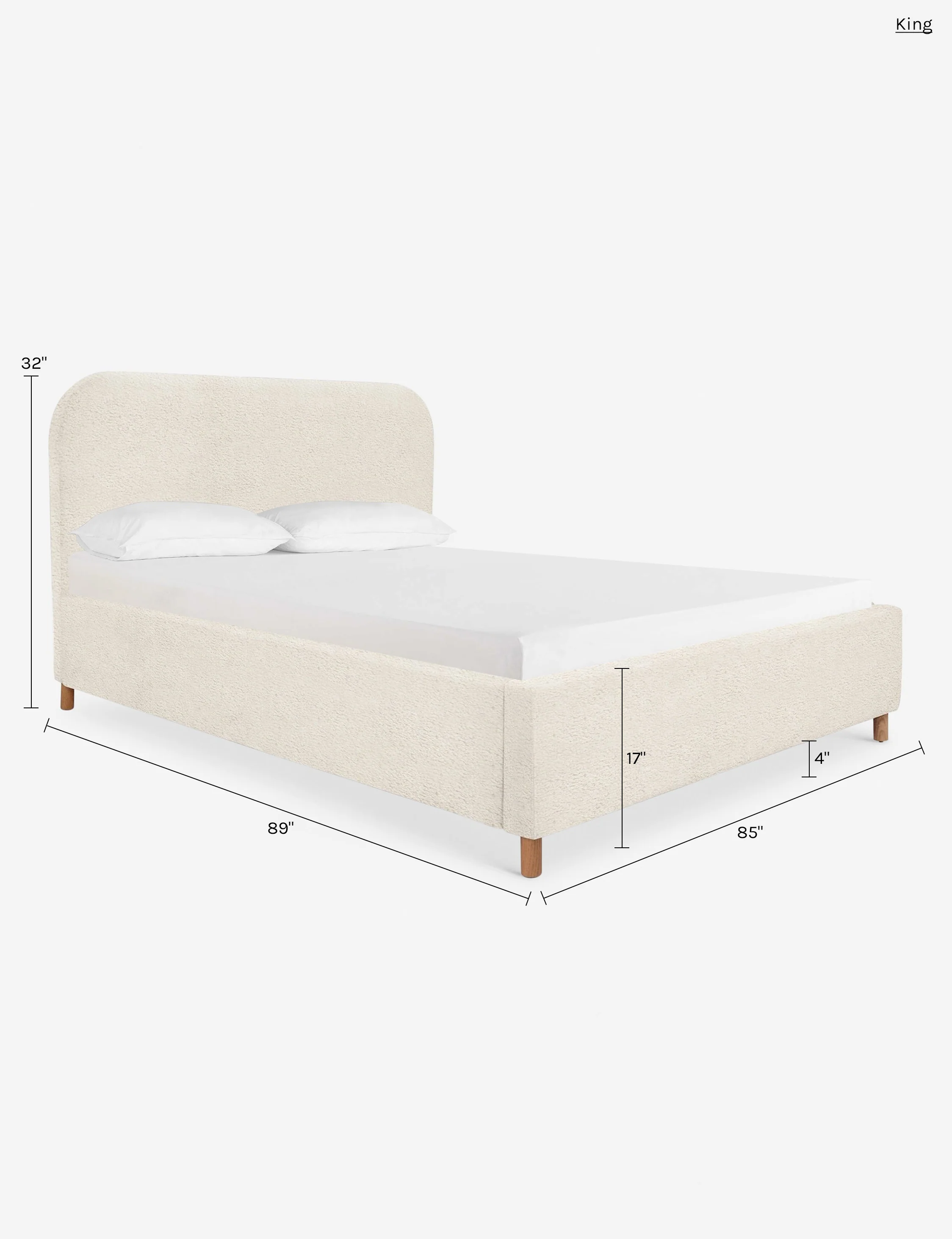 Solene Platform Bed - Image 32