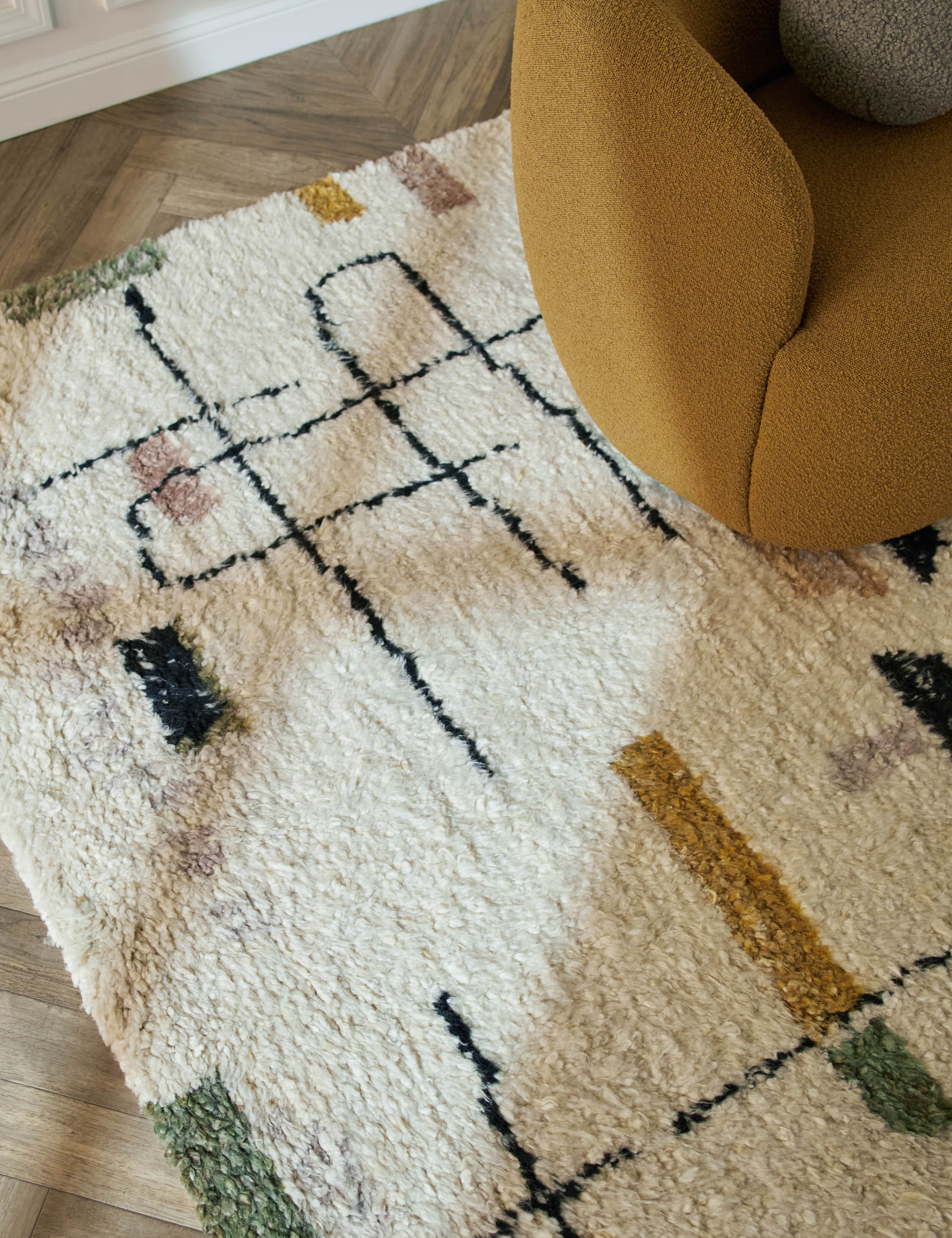 Staccato Hand-Knotted Wool Rug - Image 5
