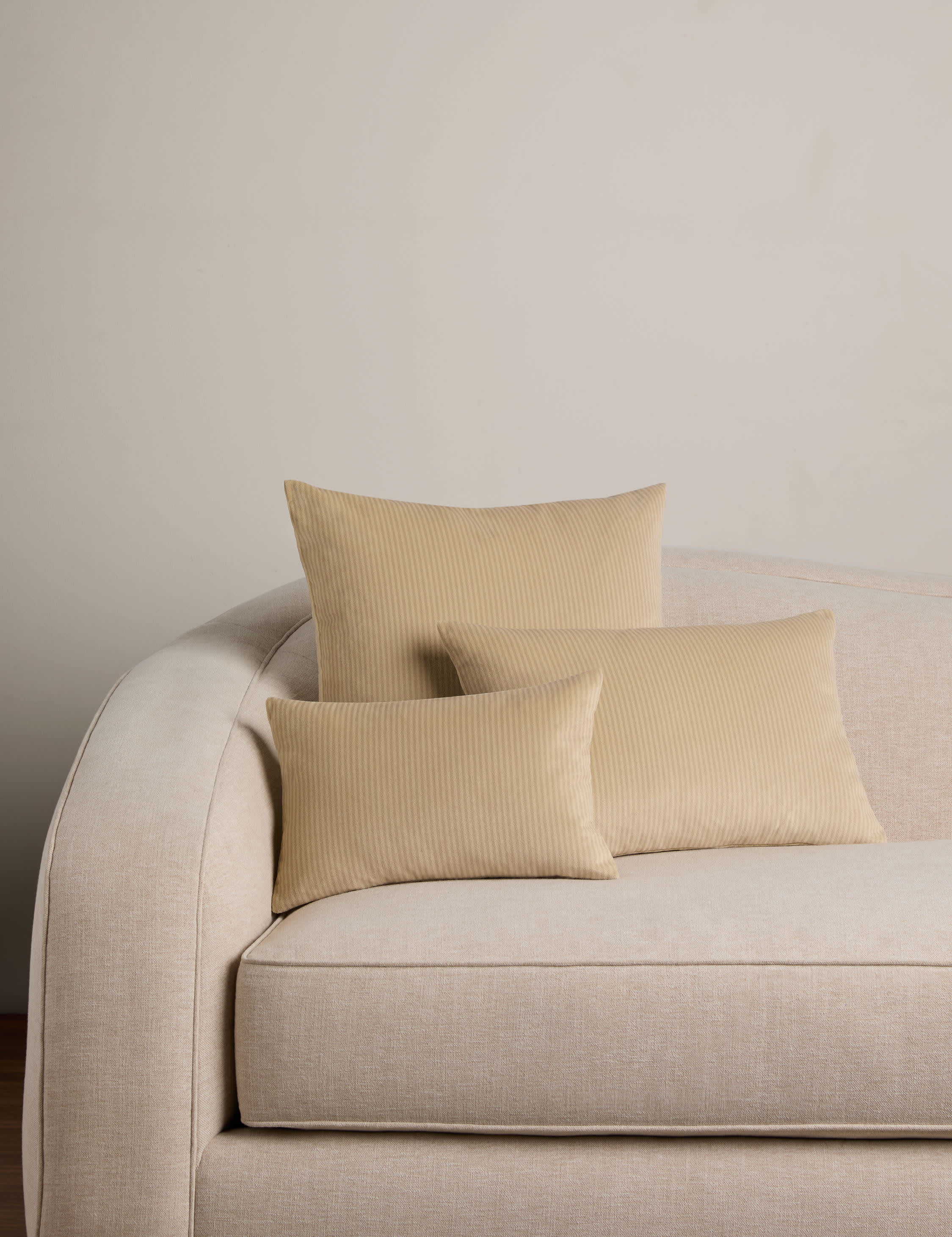 Striped Velvet Pillow by Sarah Sherman Samuel - Image 11