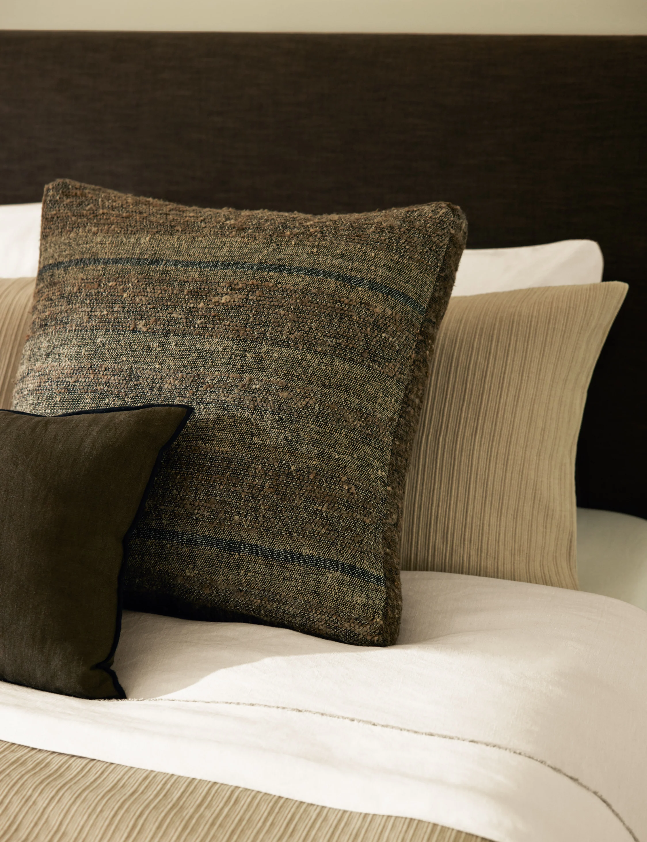 Teku Linen Silk Box Pillow by DISC Interiors - Image 5