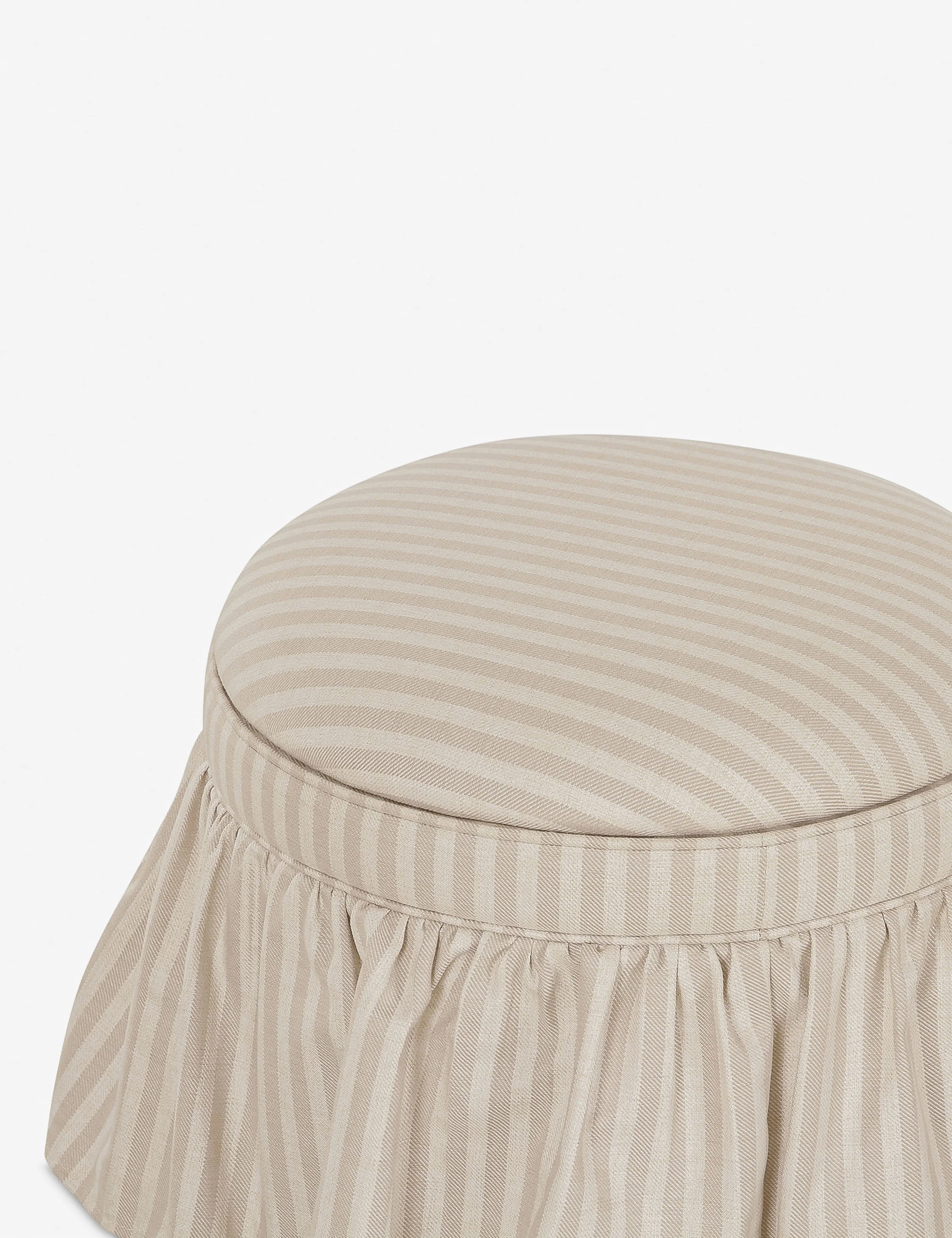 Tompkins Round Storage Ottoman - Image 13