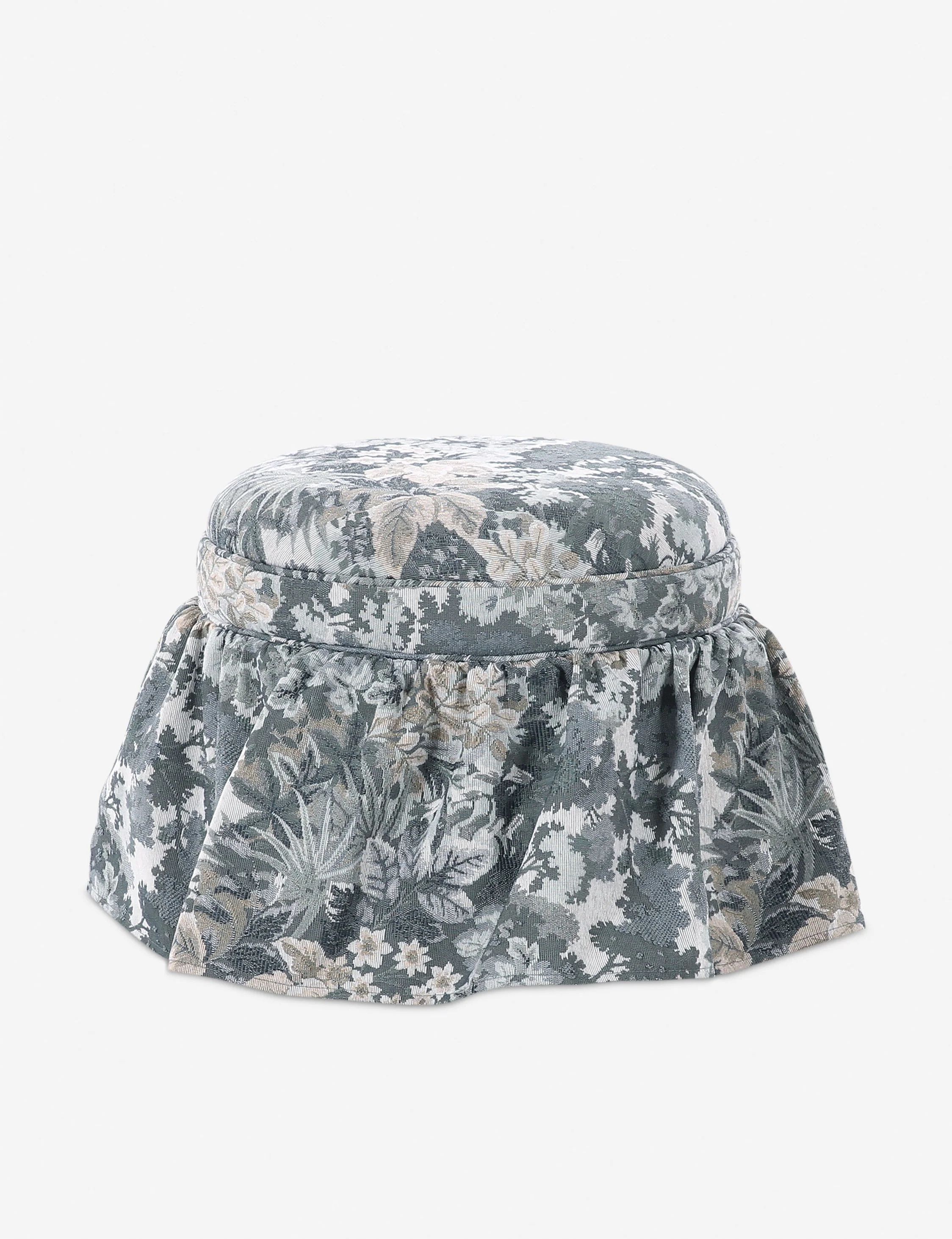Tompkins Round Storage Ottoman - Image 2