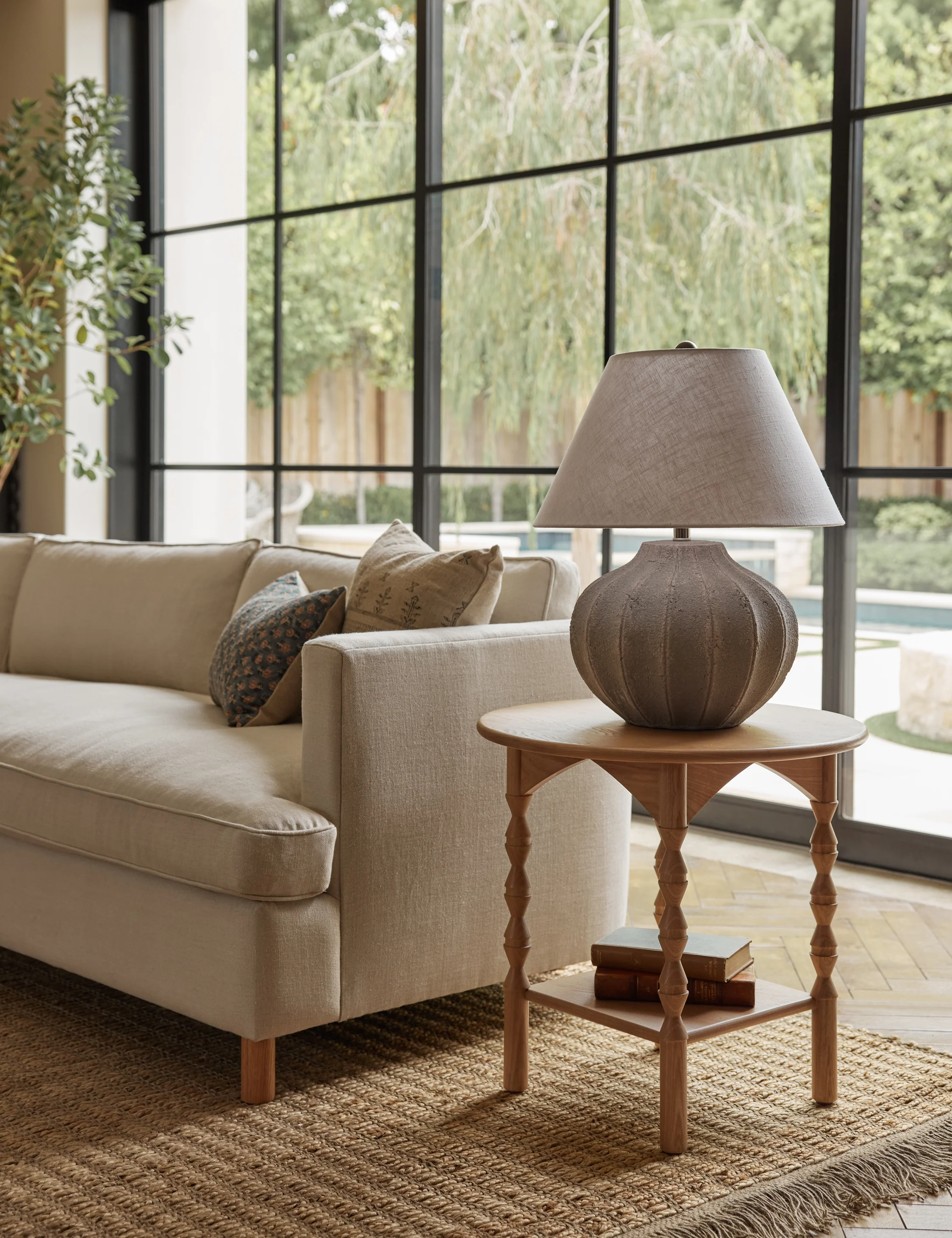 Topia Round Side Table by Ginny Macdonald - Image 5