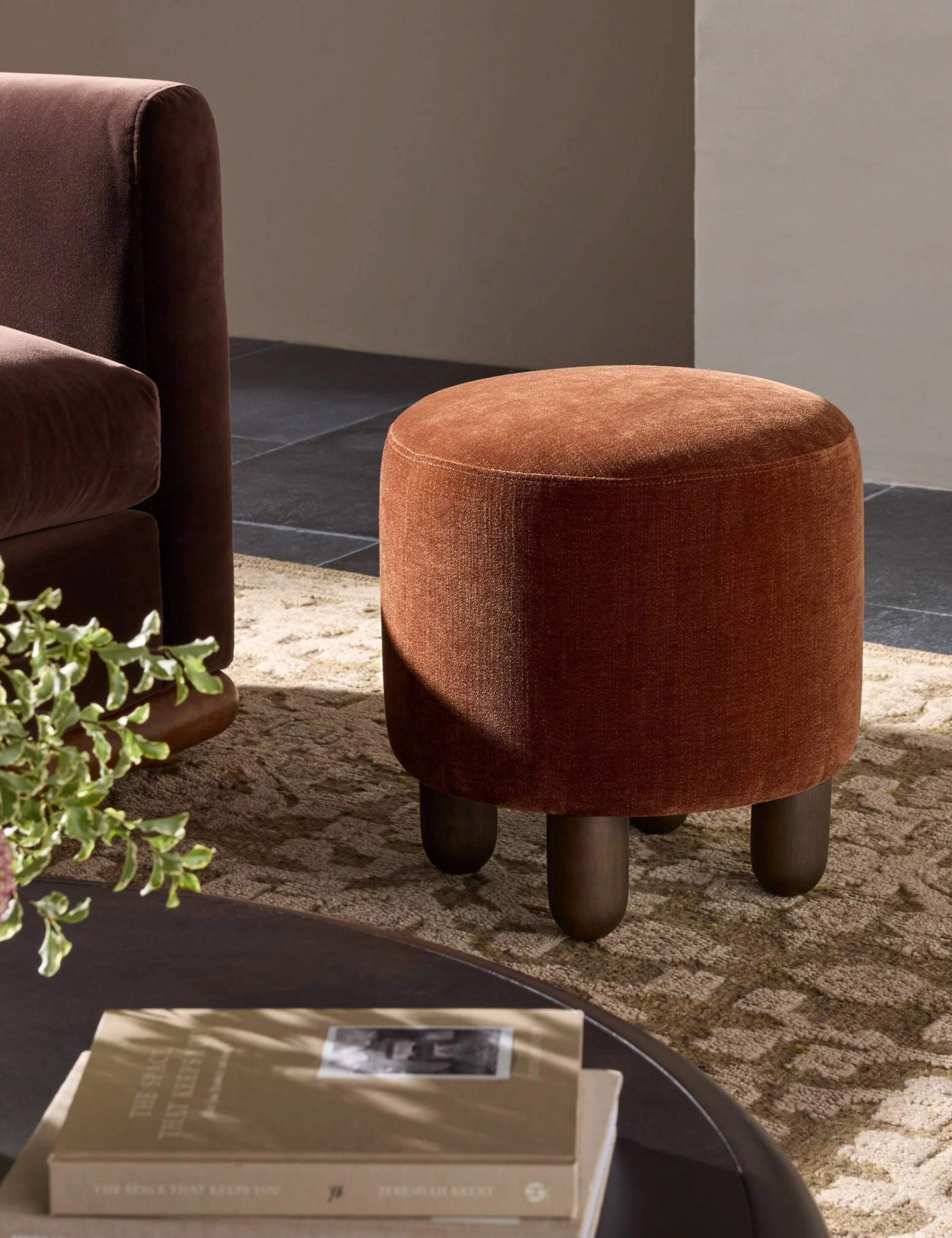 Upton Round Ottoman