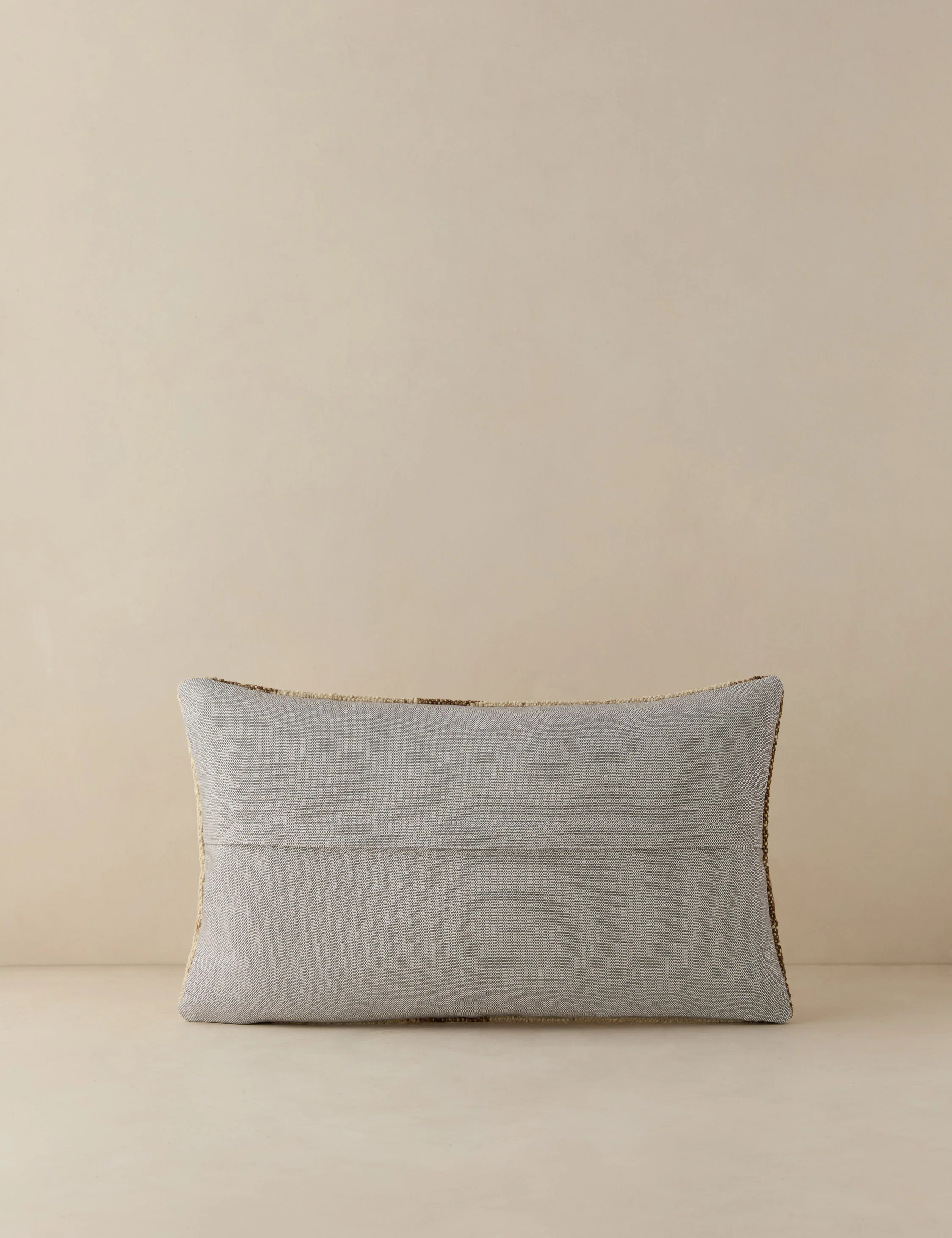 Vintage Lumbar Pillow No. 136, 12" x 20" - Image 3