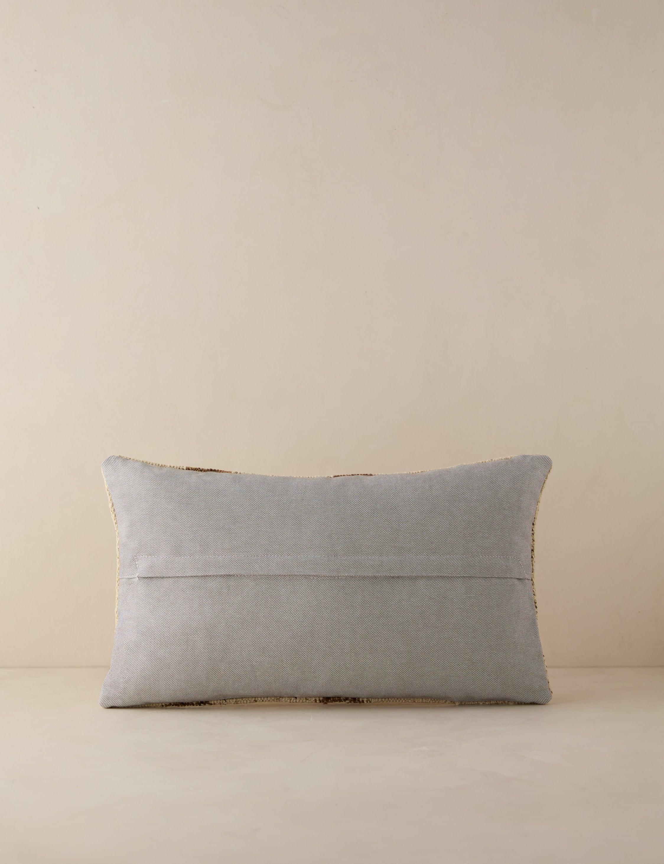 Vintage Lumbar Pillow No. 185, 12" x 20" - Image 2