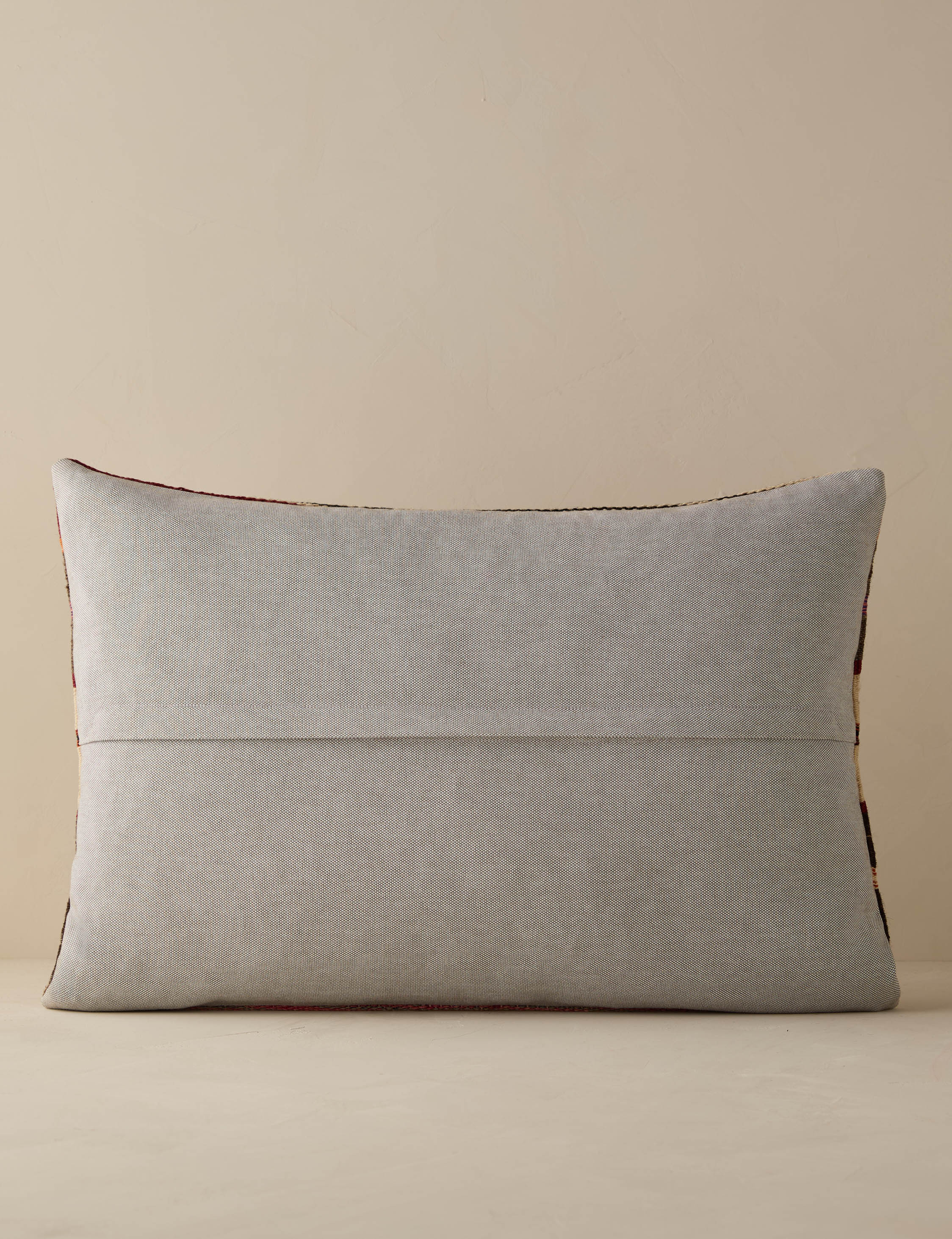 Vintage Lumbar Pillow No. 296, 16" x 24" - Image 2