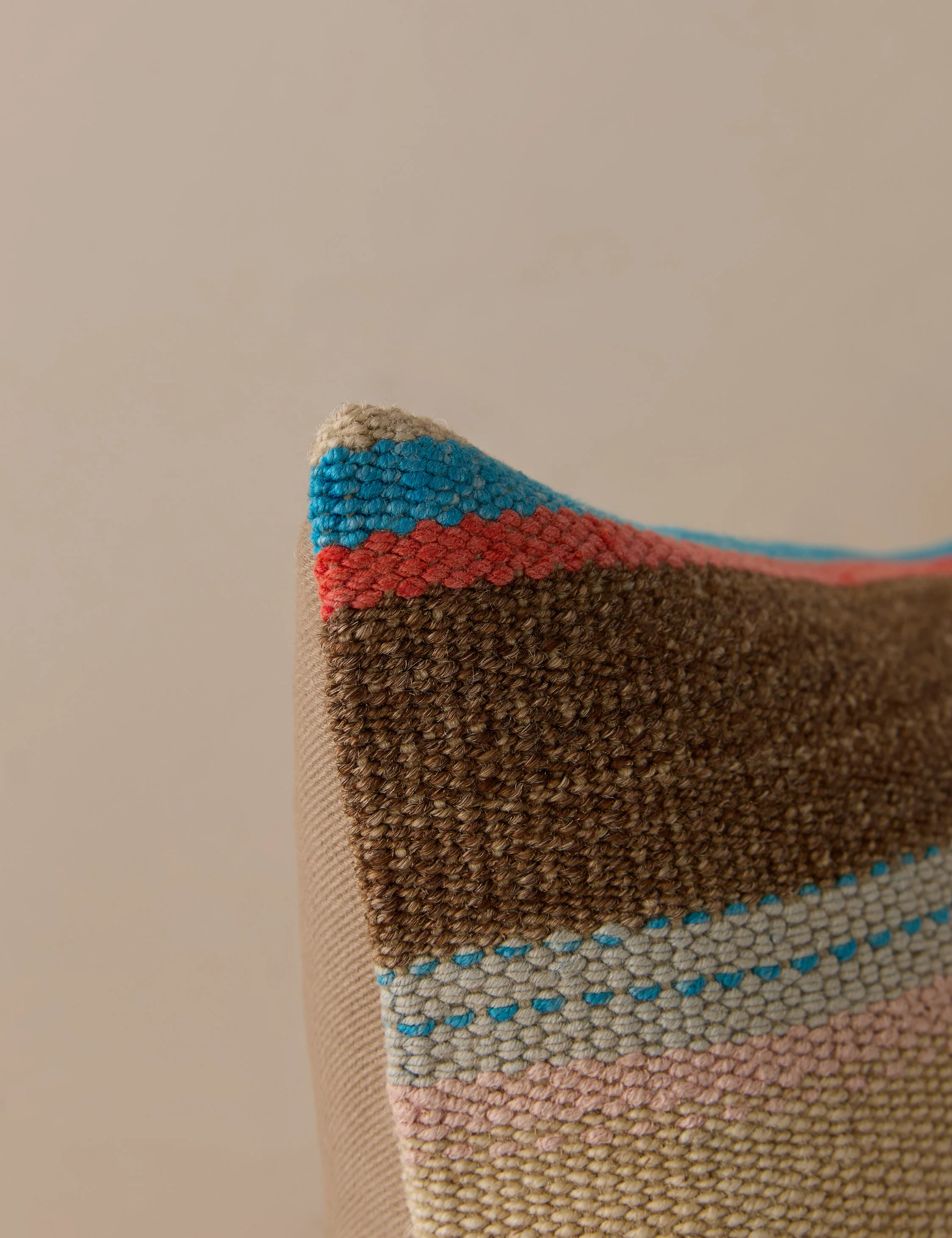 Vintage Lumbar Pillow No. 323, 12" x 20" - Image 2