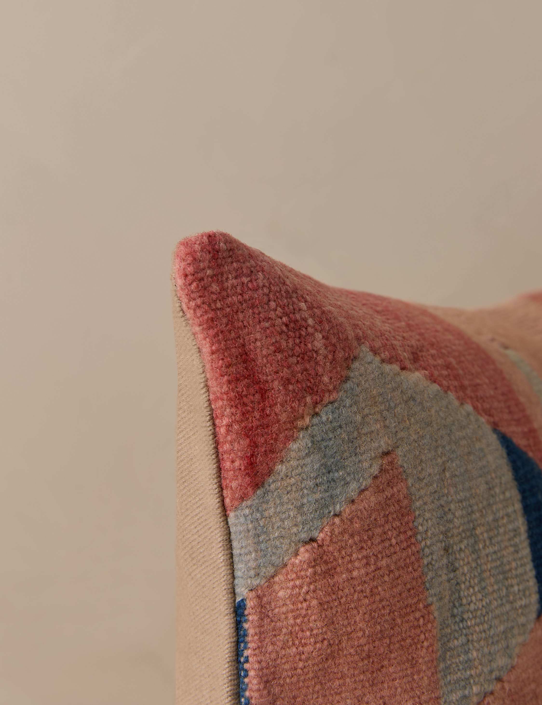 Vintage Lumbar Pillow No. 328, 12" x 20" - Image 2