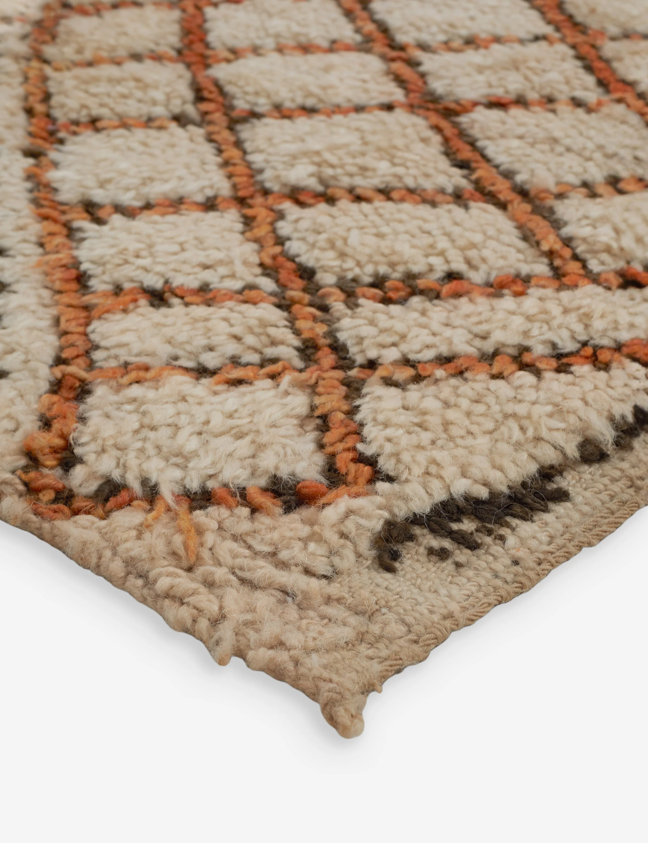 Vintage Moroccan Hand-Knotted Wool Rug No. 26, 6' x 13'3" - Image 2