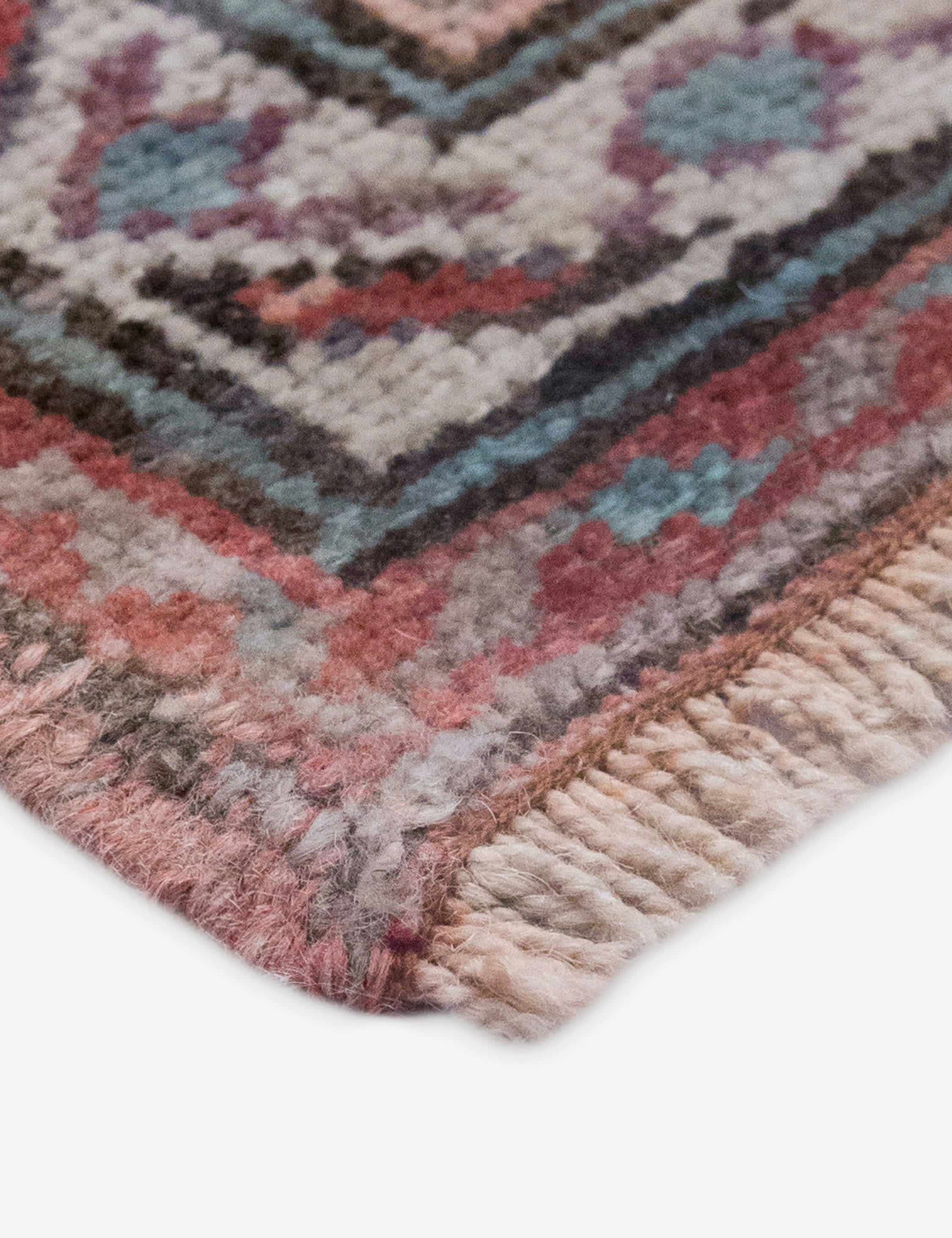 Vintage Turkish Hand-Knotted Wool Rug No. 585, 5'9" x 10'6" - Image 3