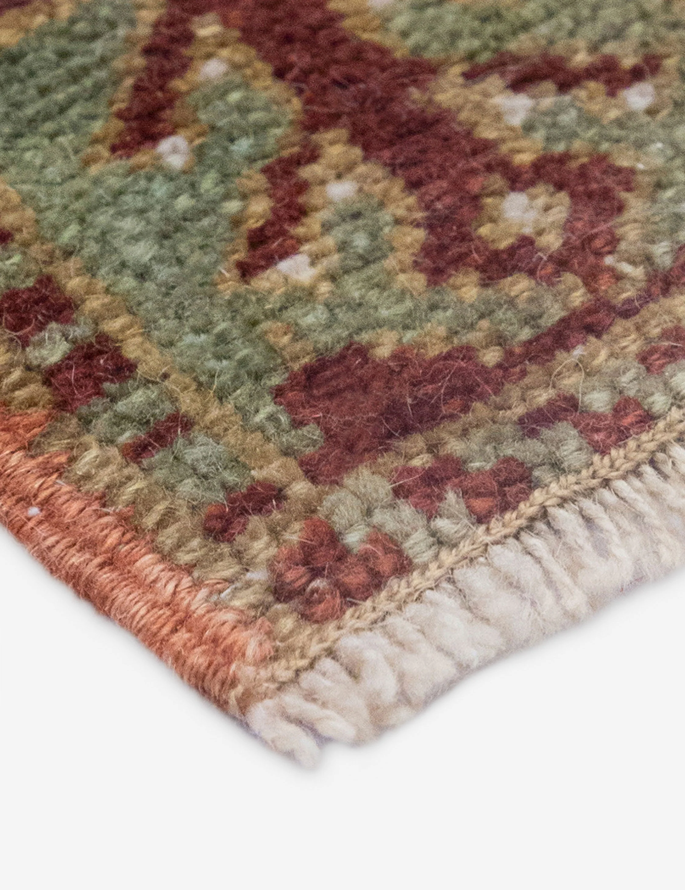 Vintage Turkish Hand-Knotted Wool Mini Rug No. 315, 1'9" x 2'7" - Image 3