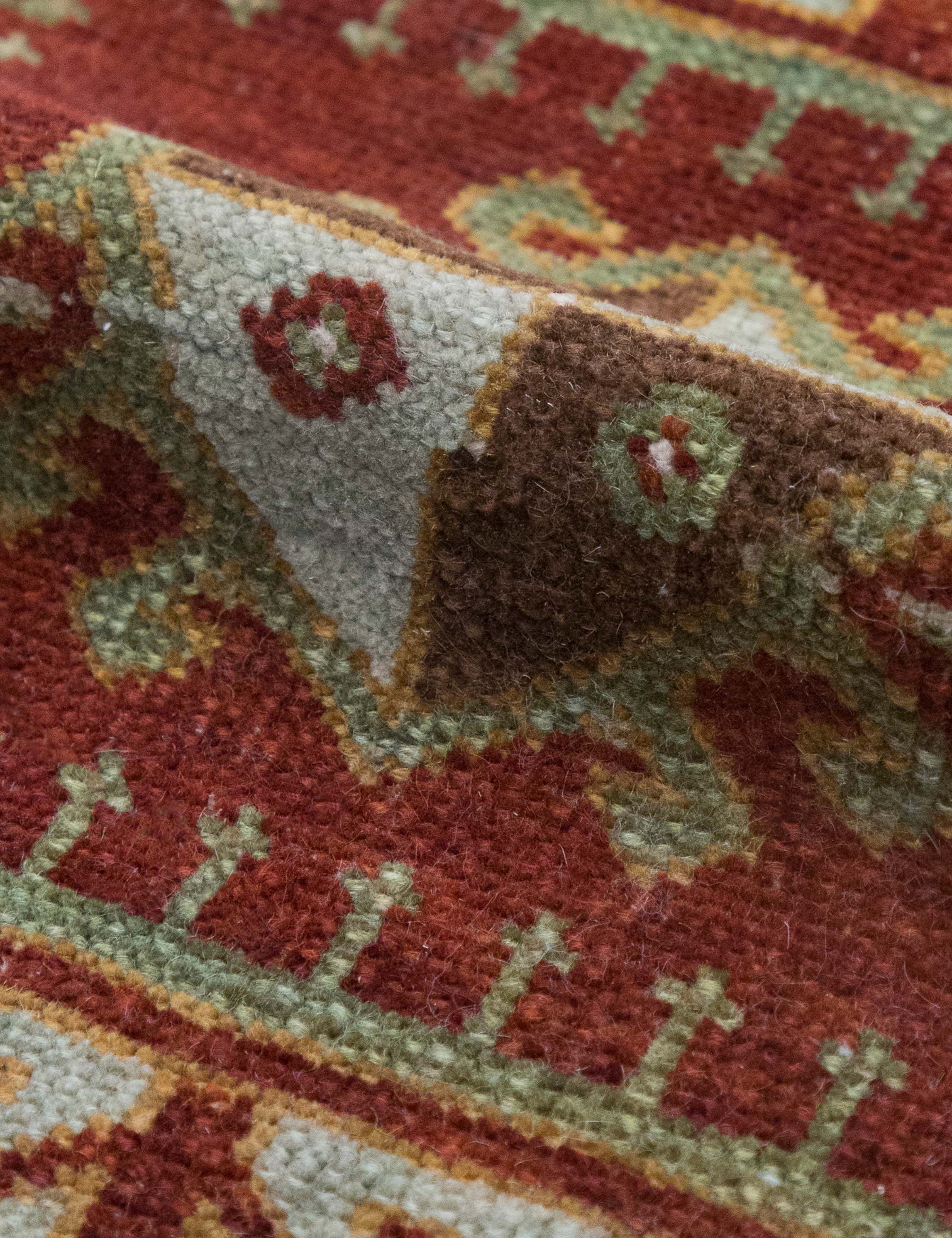 Vintage Turkish Hand-Knotted Wool Mini Rug No. 315, 1'9" x 2'7" - Image 4