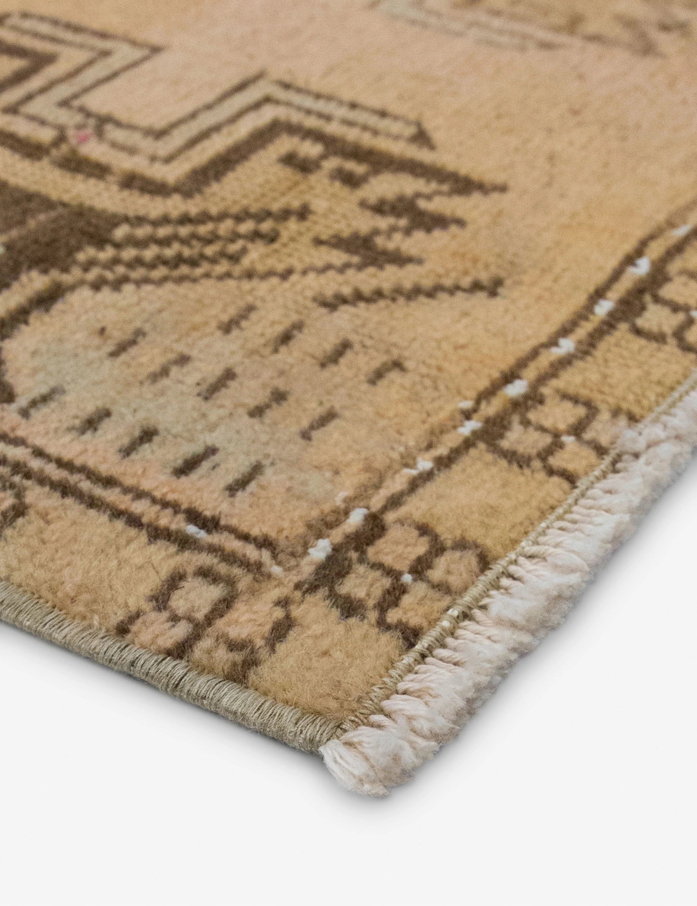 Vintage Turkish Hand-Knotted Wool Mini Rug No. 317, 1'6" x 3'4" - Image 2