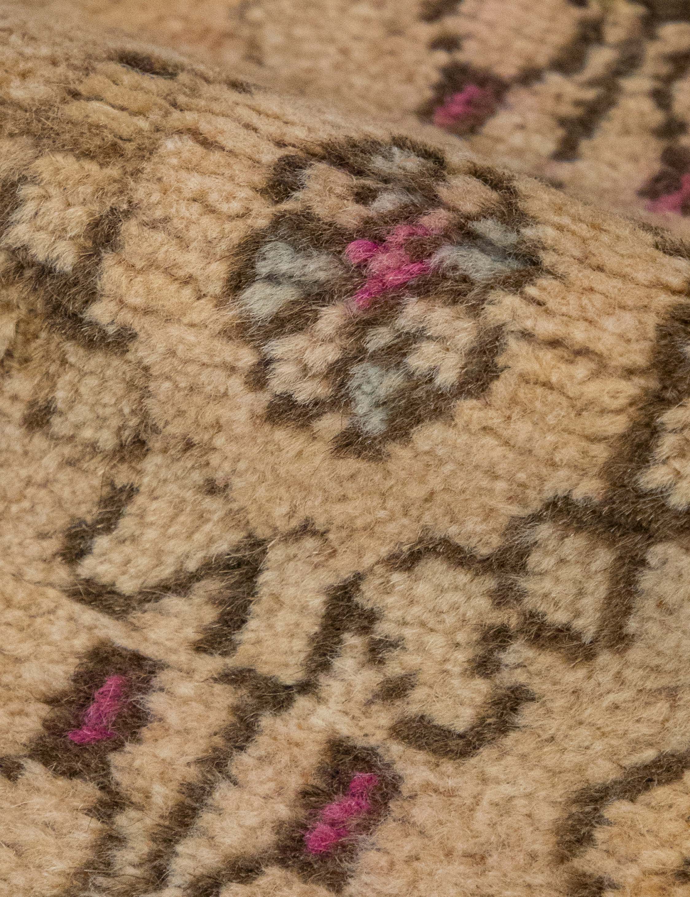 Vintage Turkish Hand-Knotted Wool Mini Rug No. 317, 1'6" x 3'4" - Image 4