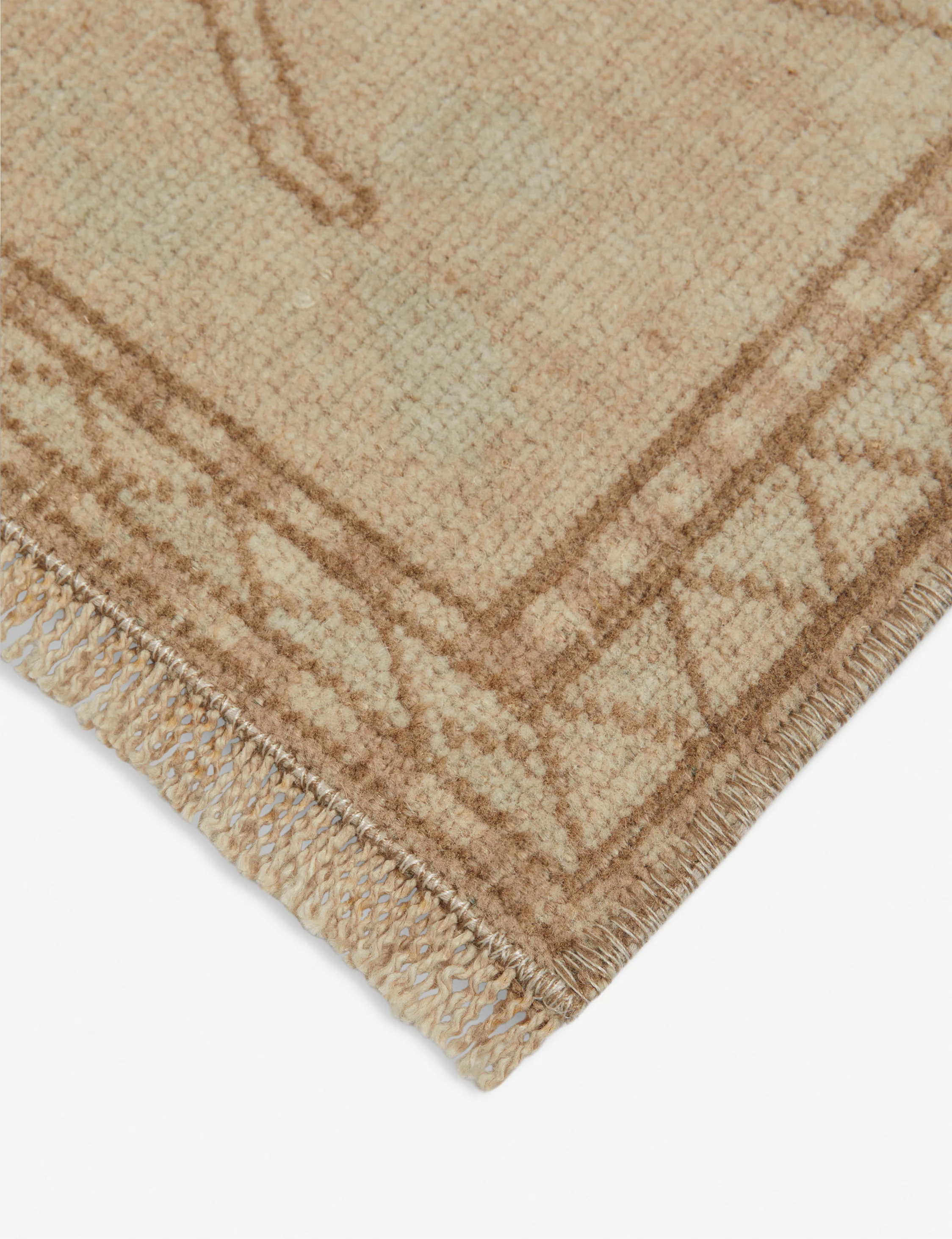 Vintage Turkish Hand-Knotted Wool Rug No. 320, 5'3" x 8'2" - Image 2