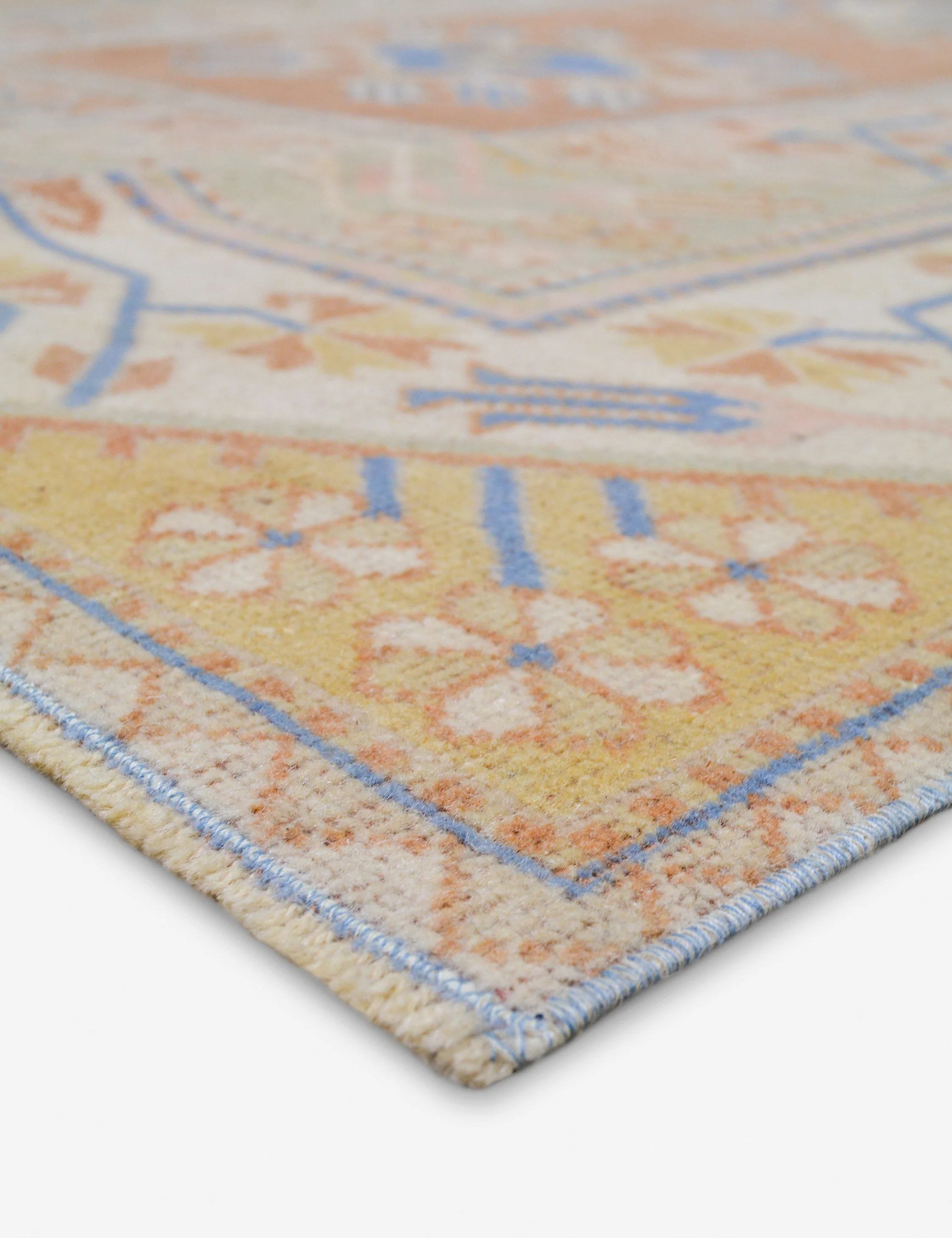 Vintage Turkish Hand-Knotted Wool Rug No. 466, 5' x 8' 2" - Image 2