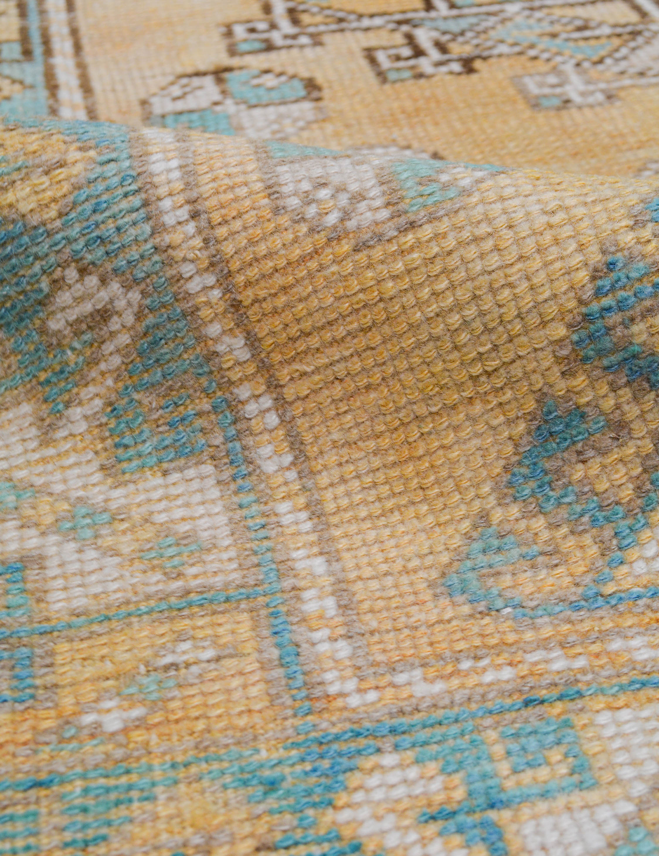 Vintage Turkish Hand-Knotted Wool Rug No. 522, 3' 8" X 5' 10" - Image 2
