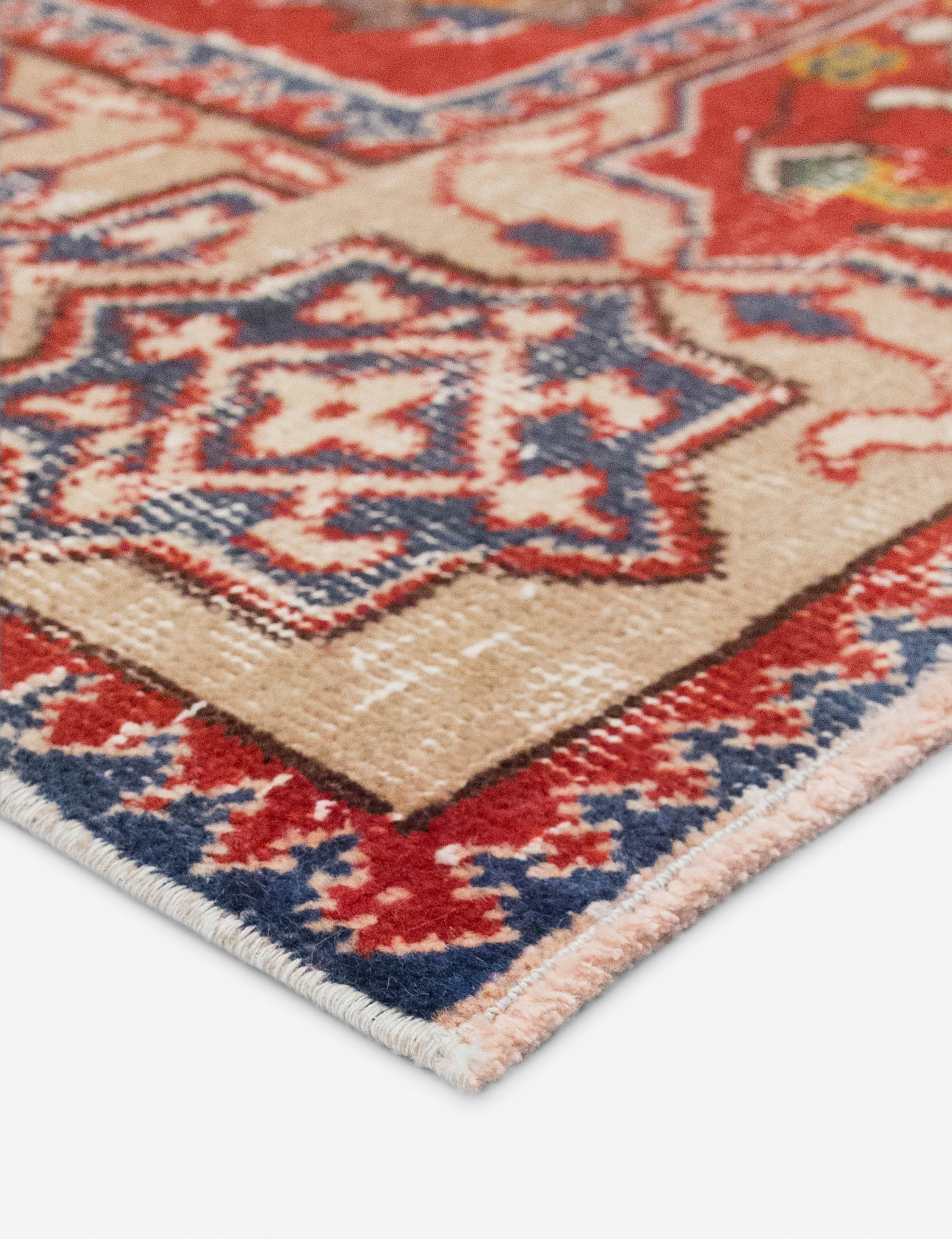 Vintage Turkish Hand-Knotted Wool Rug No. 548, 4'10" x 7'9" - Image 2