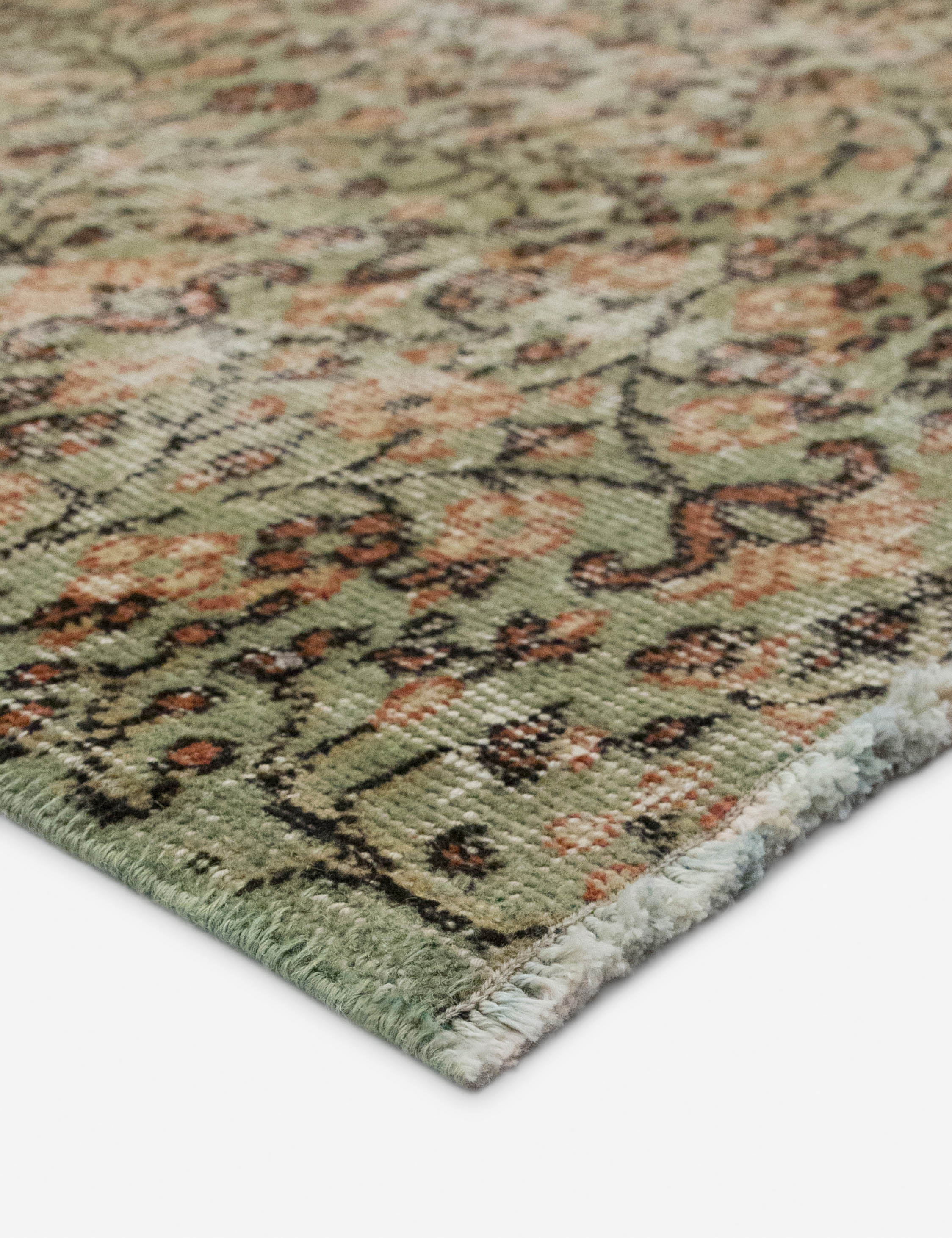 Vintage Turkish Hand-Knotted Wool Rug No. 556, 6' x 8'9" - Image 2