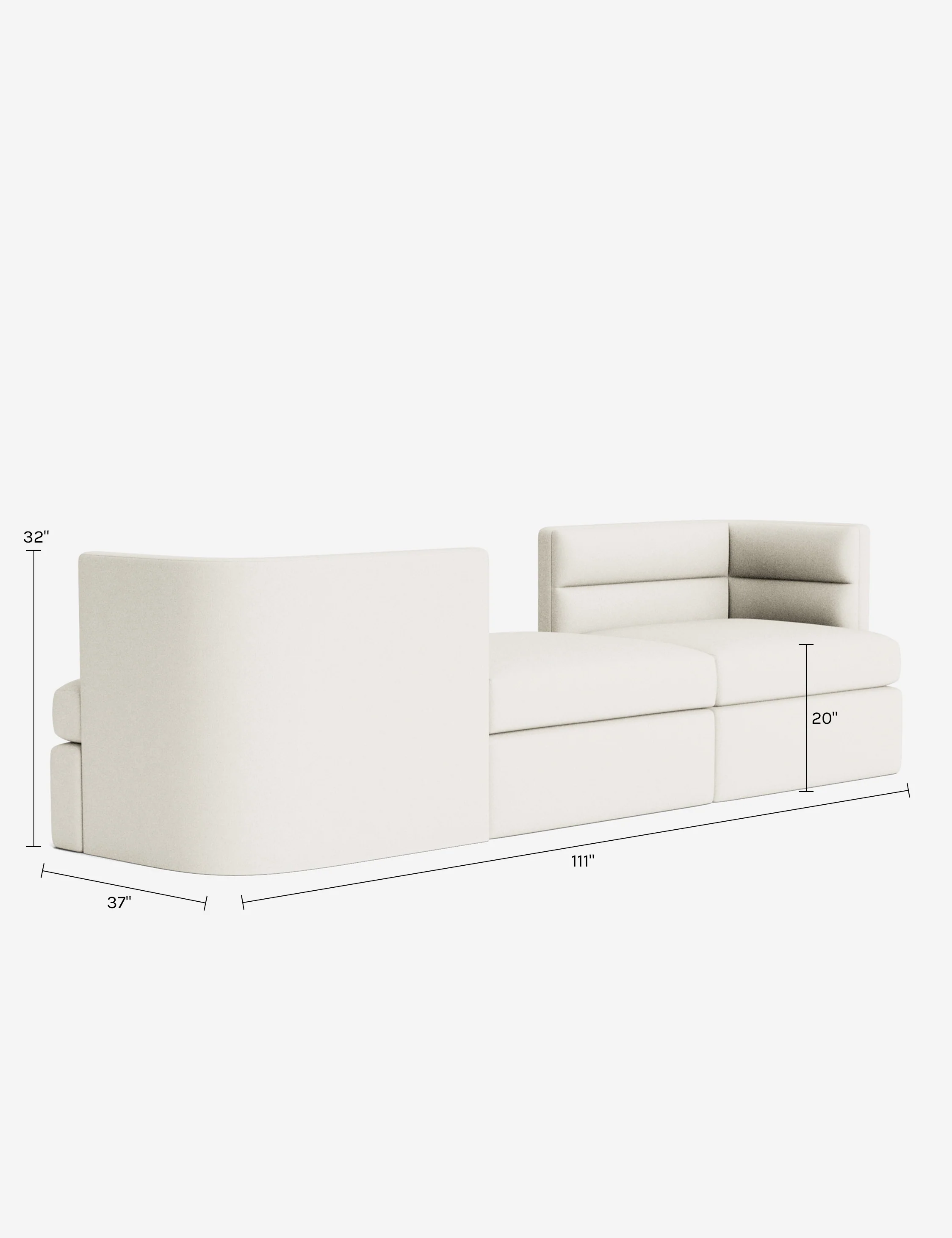 Vivi Tete-a-tete Chaise - Image 184